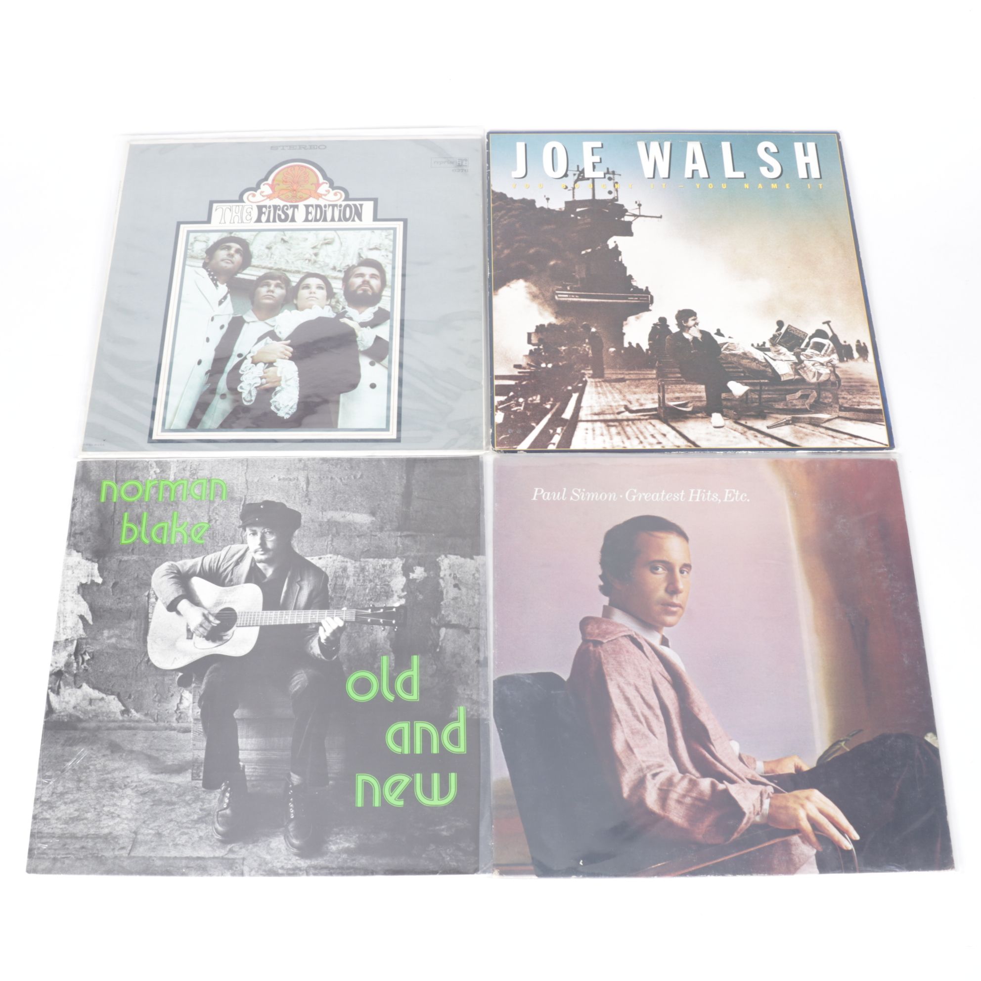 Jim Croce, Kris Kristofferson, James Taylor and Other Bluegrass Vinyl Records