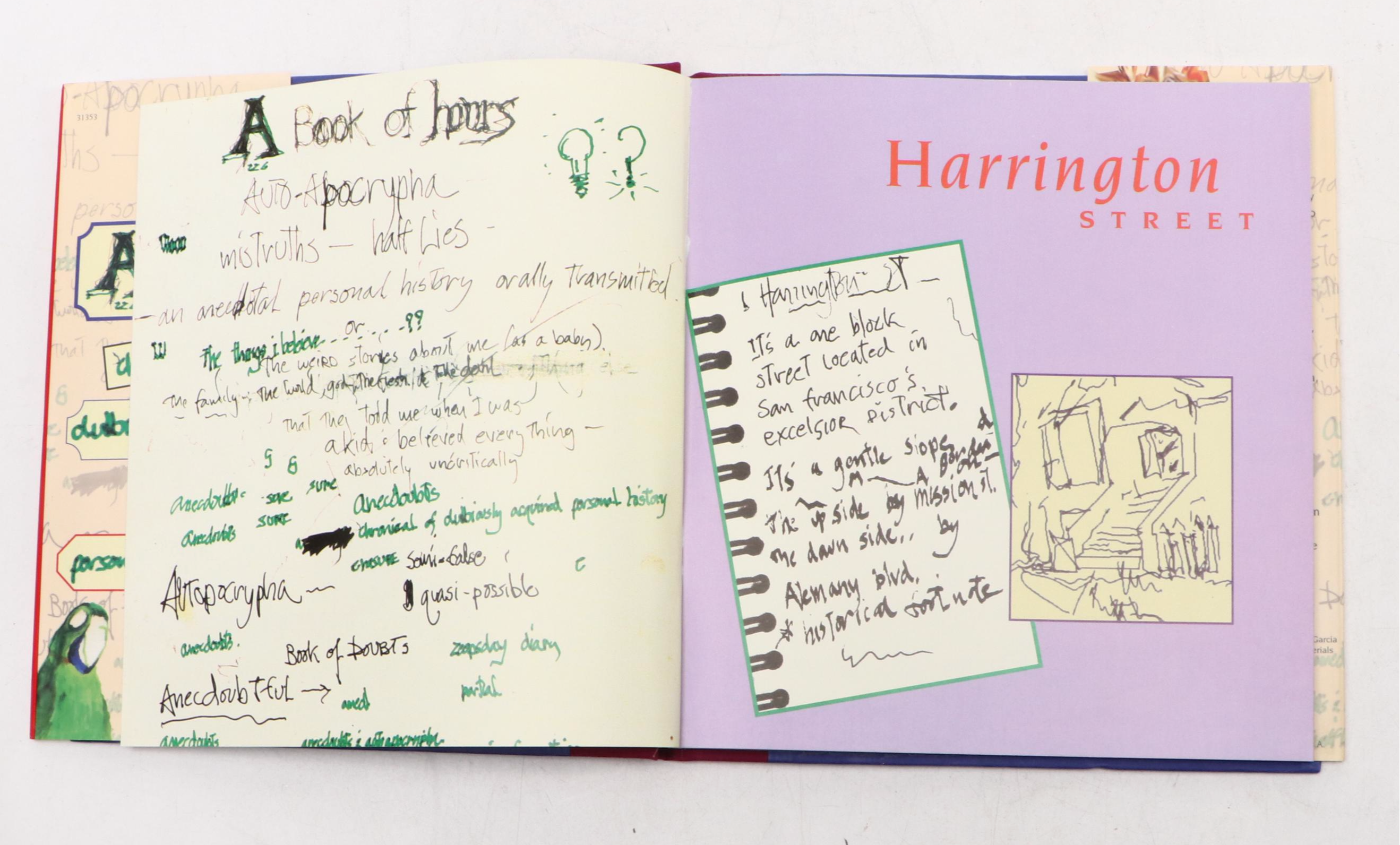 First Printing "Harrington Street" by Jerry Garcia, 1995