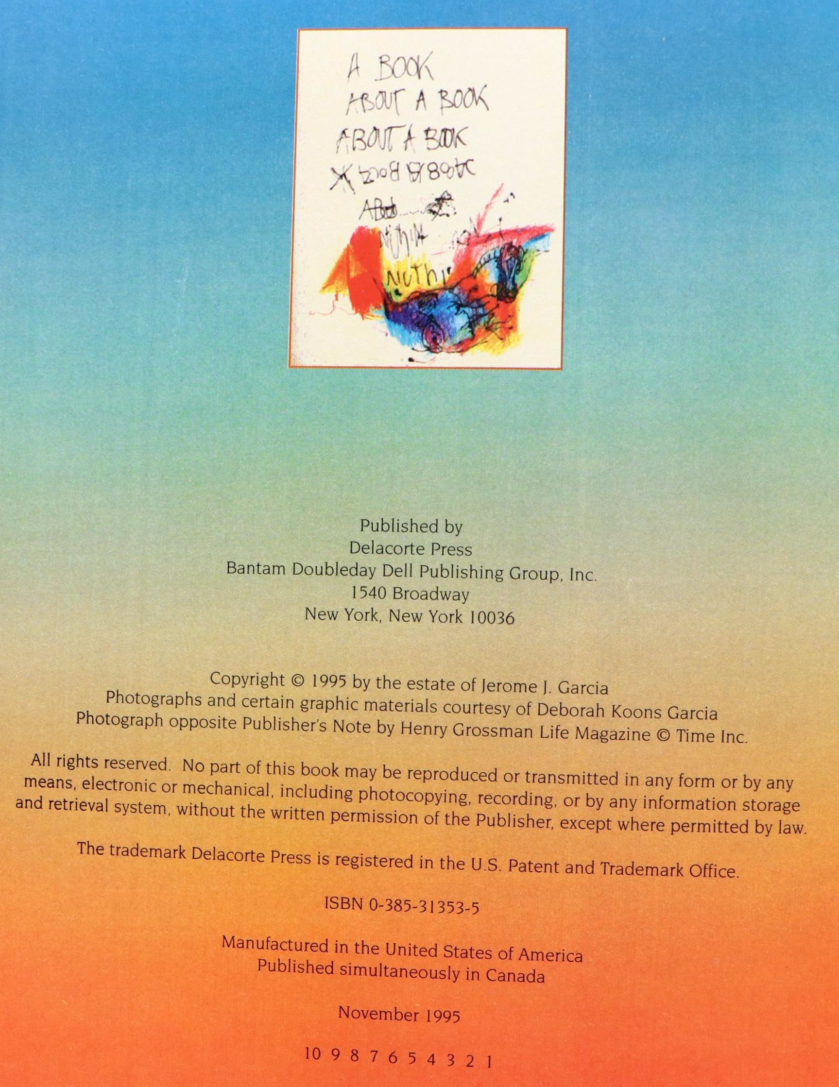 First Printing "Harrington Street" by Jerry Garcia, 1995