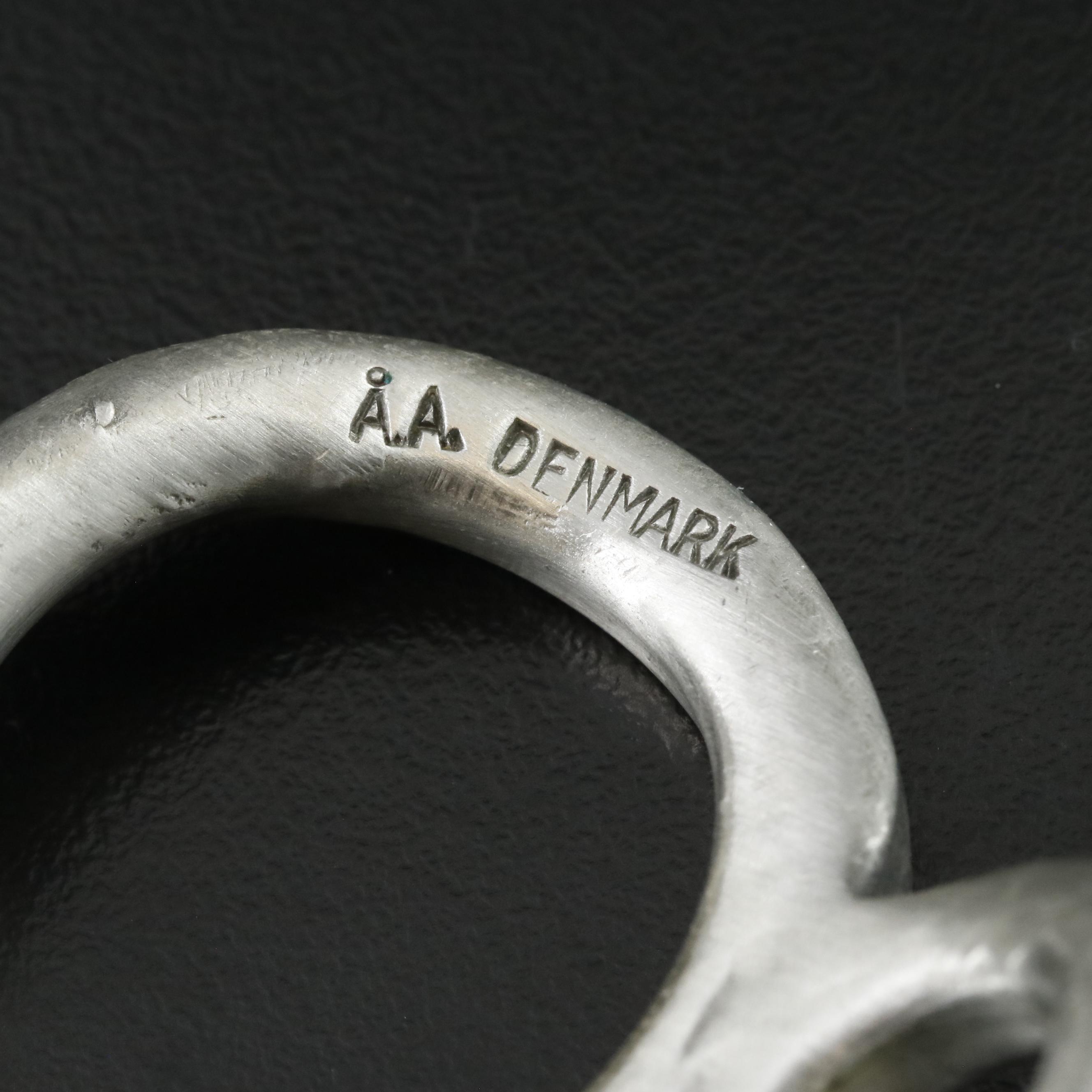 Brutalist Anders Anderson Pewter Bracelet