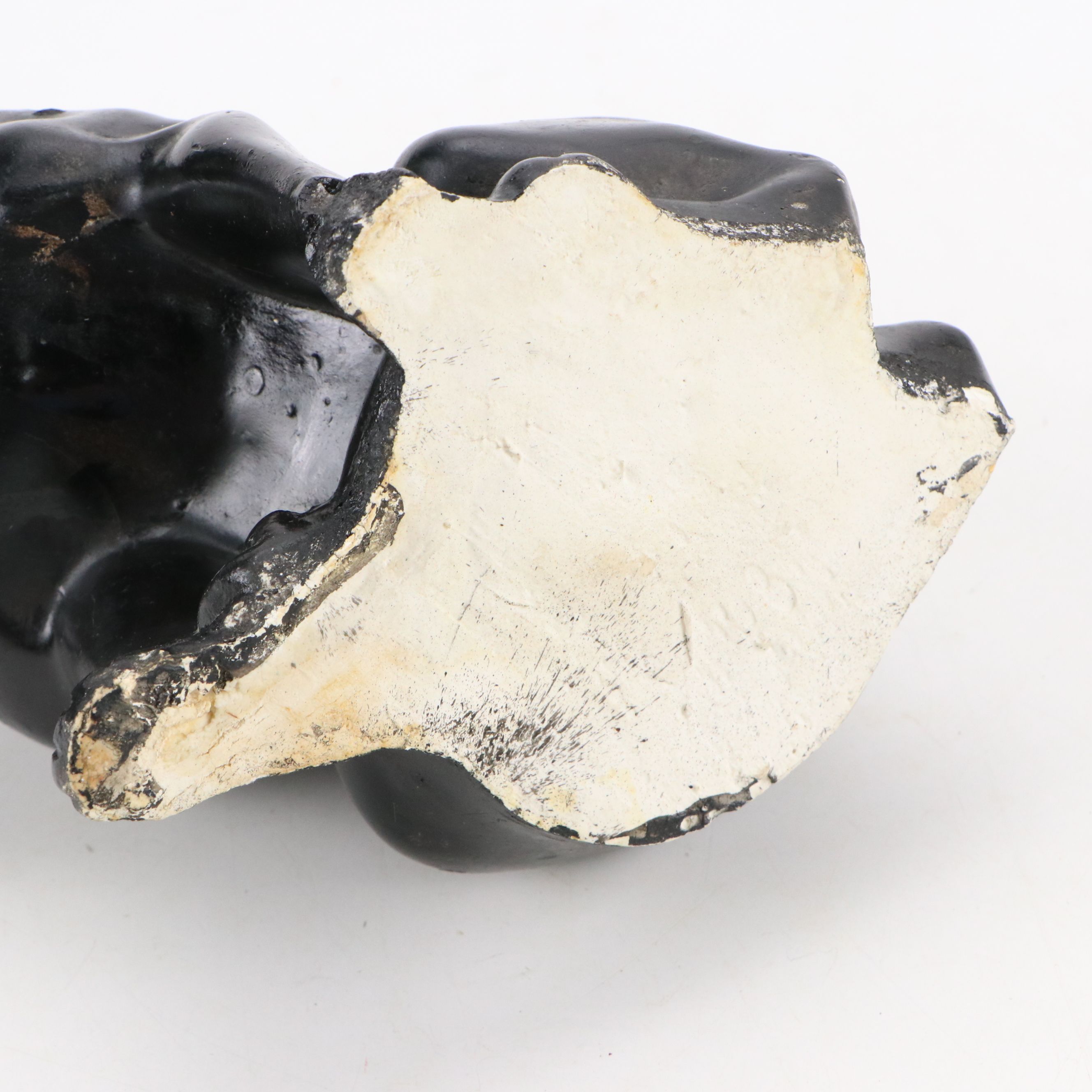 Chalkware French Bulldog Figure