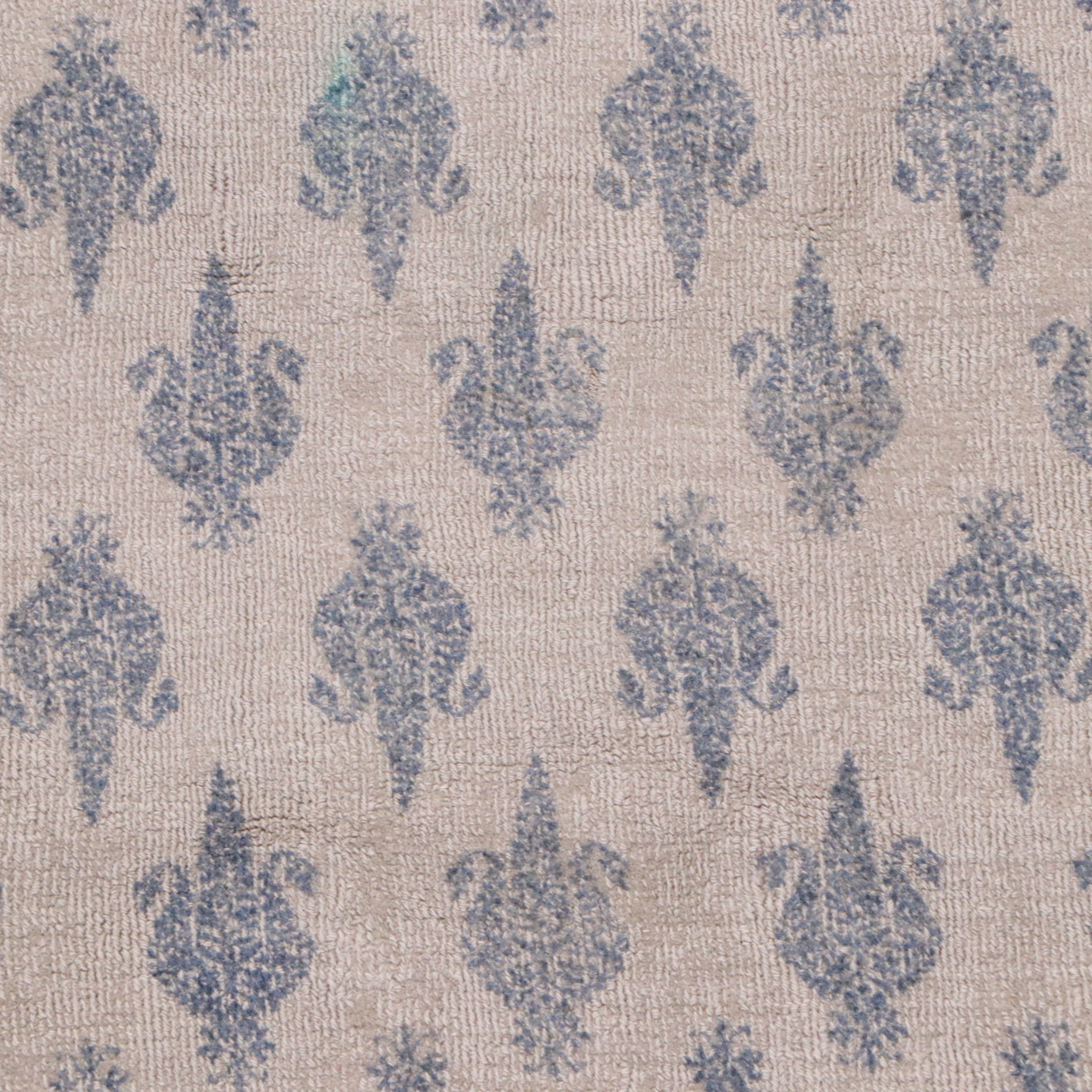 5' x 8'1 Hand-Tufted and Printed Pottery Barn "Sharona" Area Rug