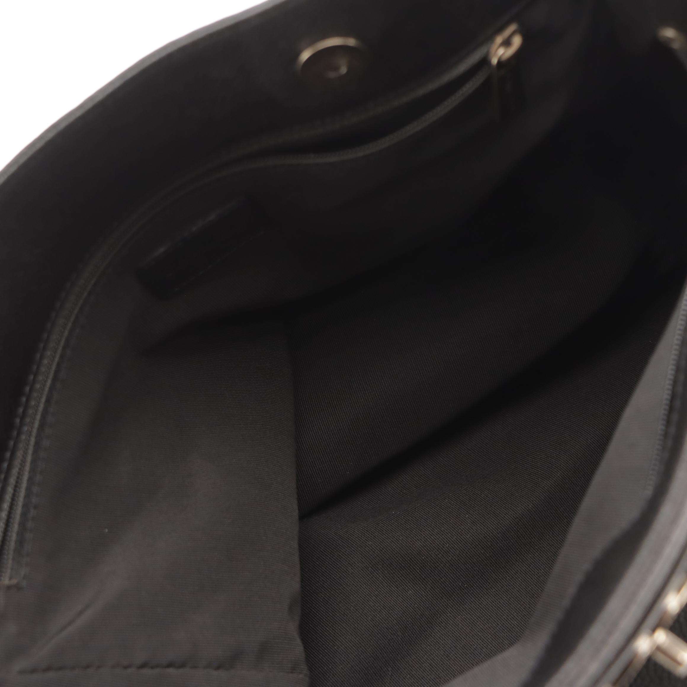 Chanel Cerf Executive Tote in Black Caviar Leather