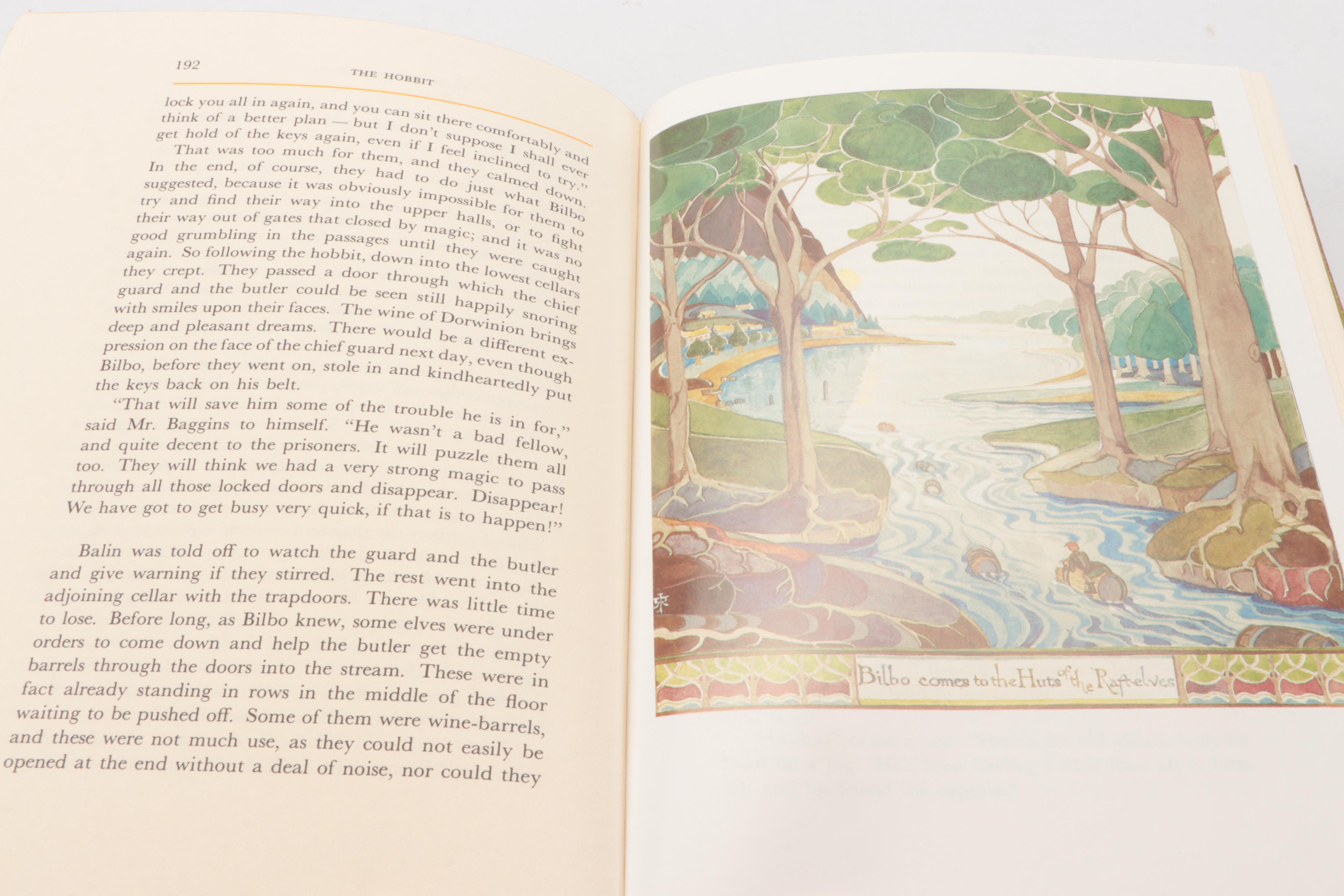 50th Anniversary Edition "The Hobbit" by J. R. R. Tolkien, 1987