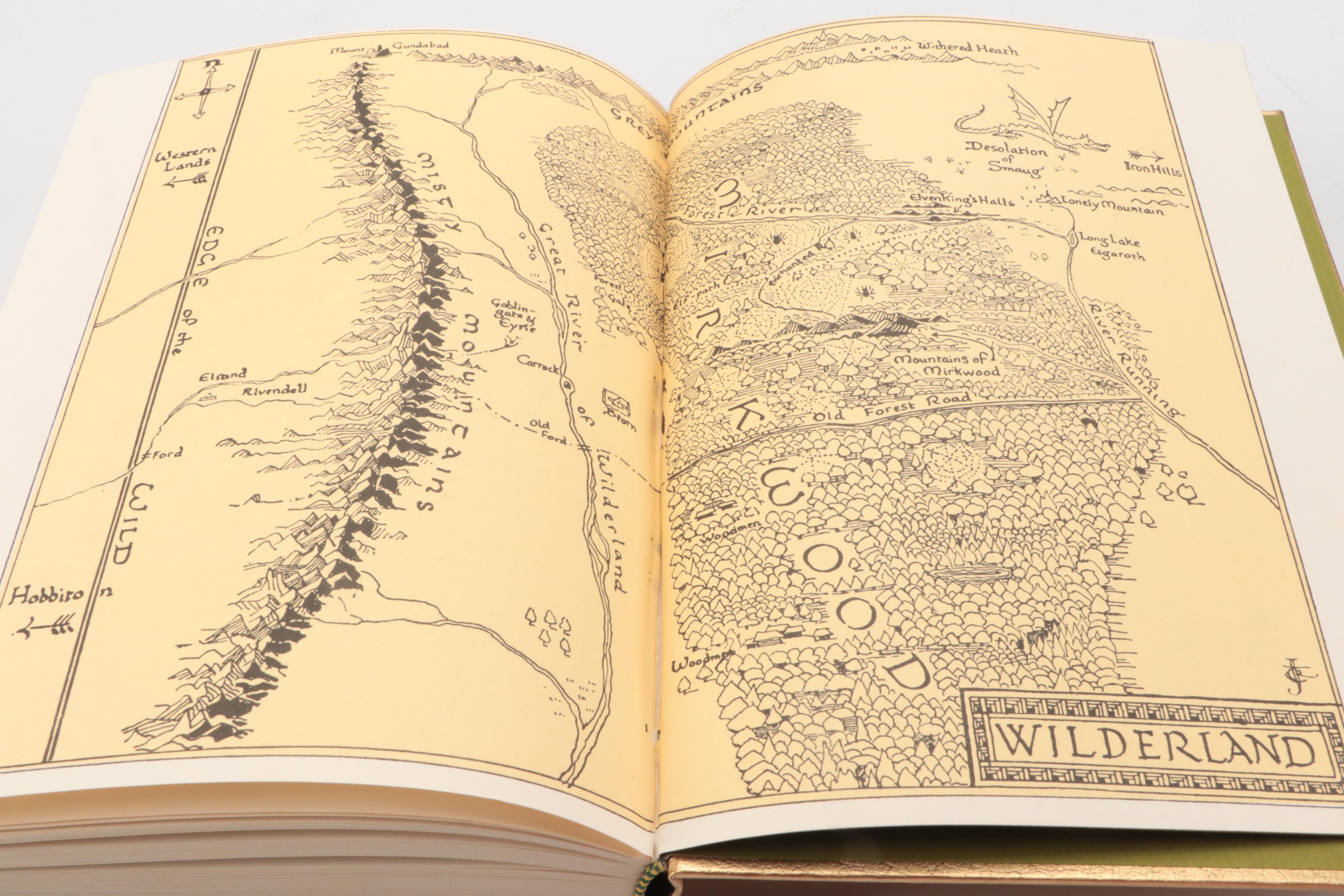 50th Anniversary Edition "The Hobbit" by J. R. R. Tolkien, 1987