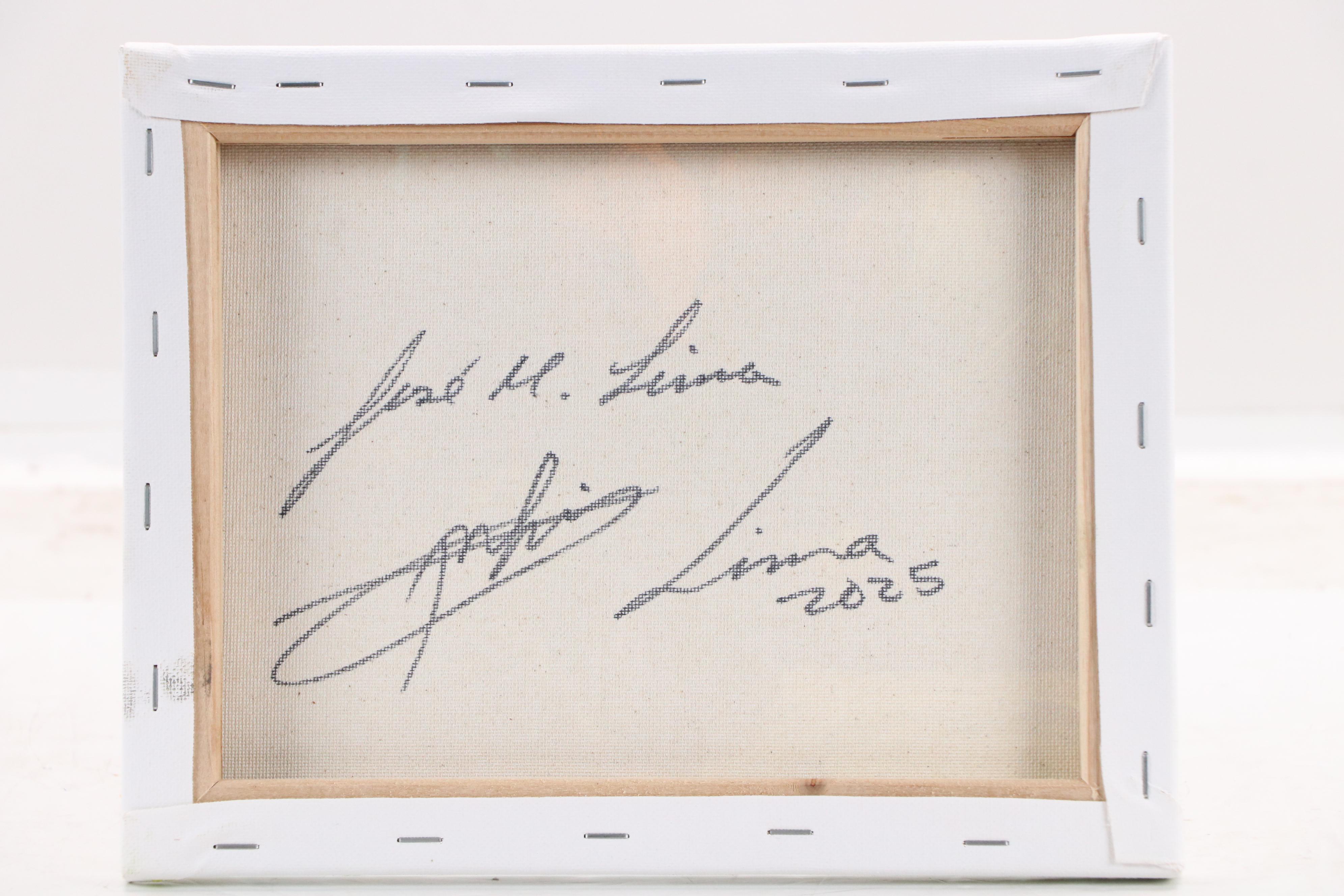 José M. Lima Floral Still Life Oil Painting, 2025