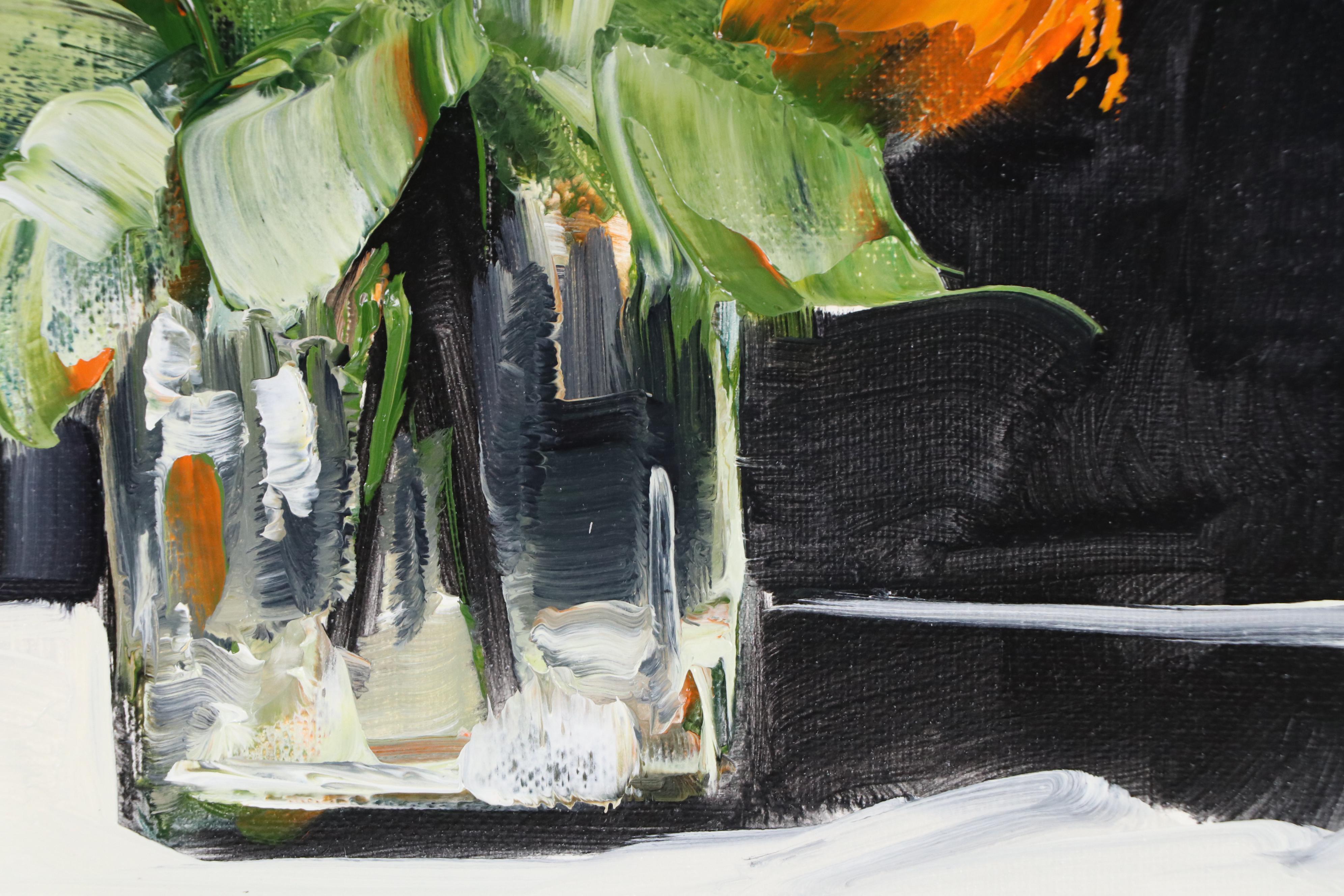 José M. Lima Floral Still Life Oil Painting, 2025