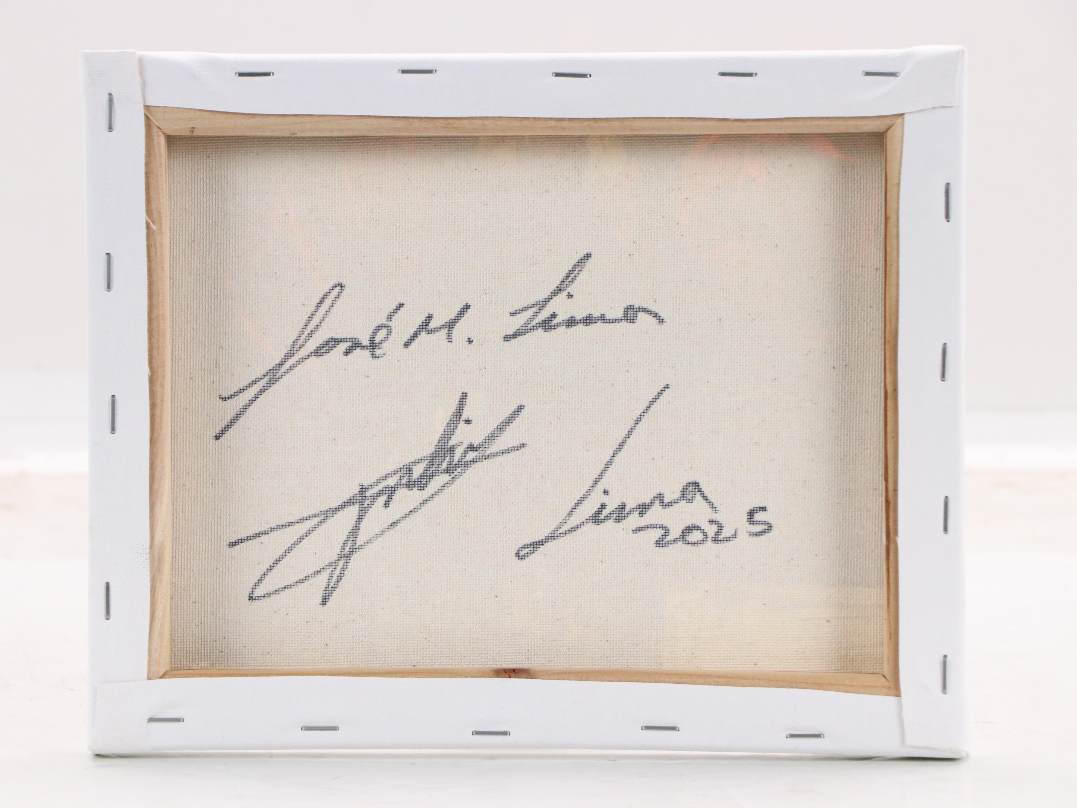 José M. Lima Floral Still Life Oil Painting, 2025