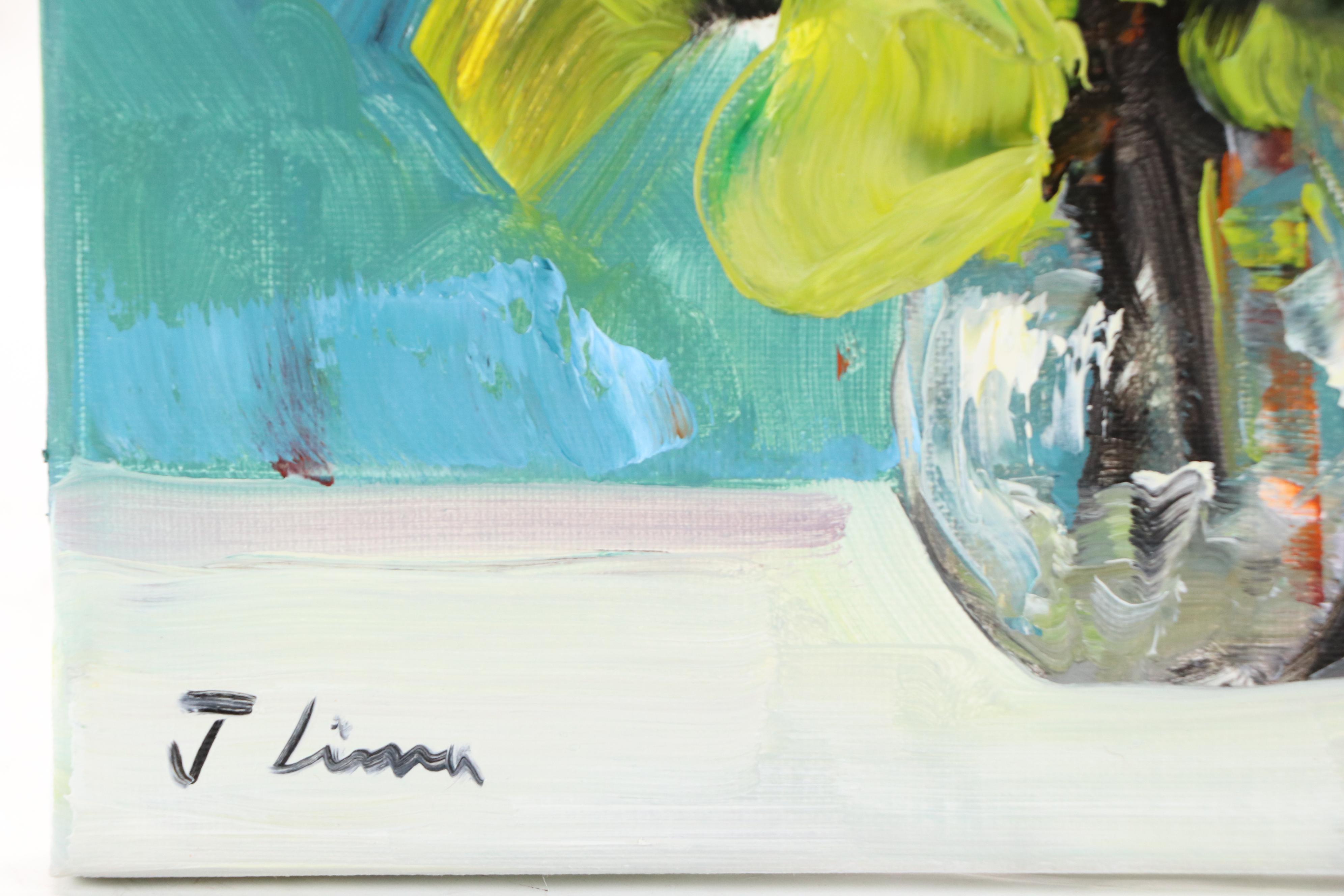 José M. Lima Floral Still Life Oil Painting, 2025