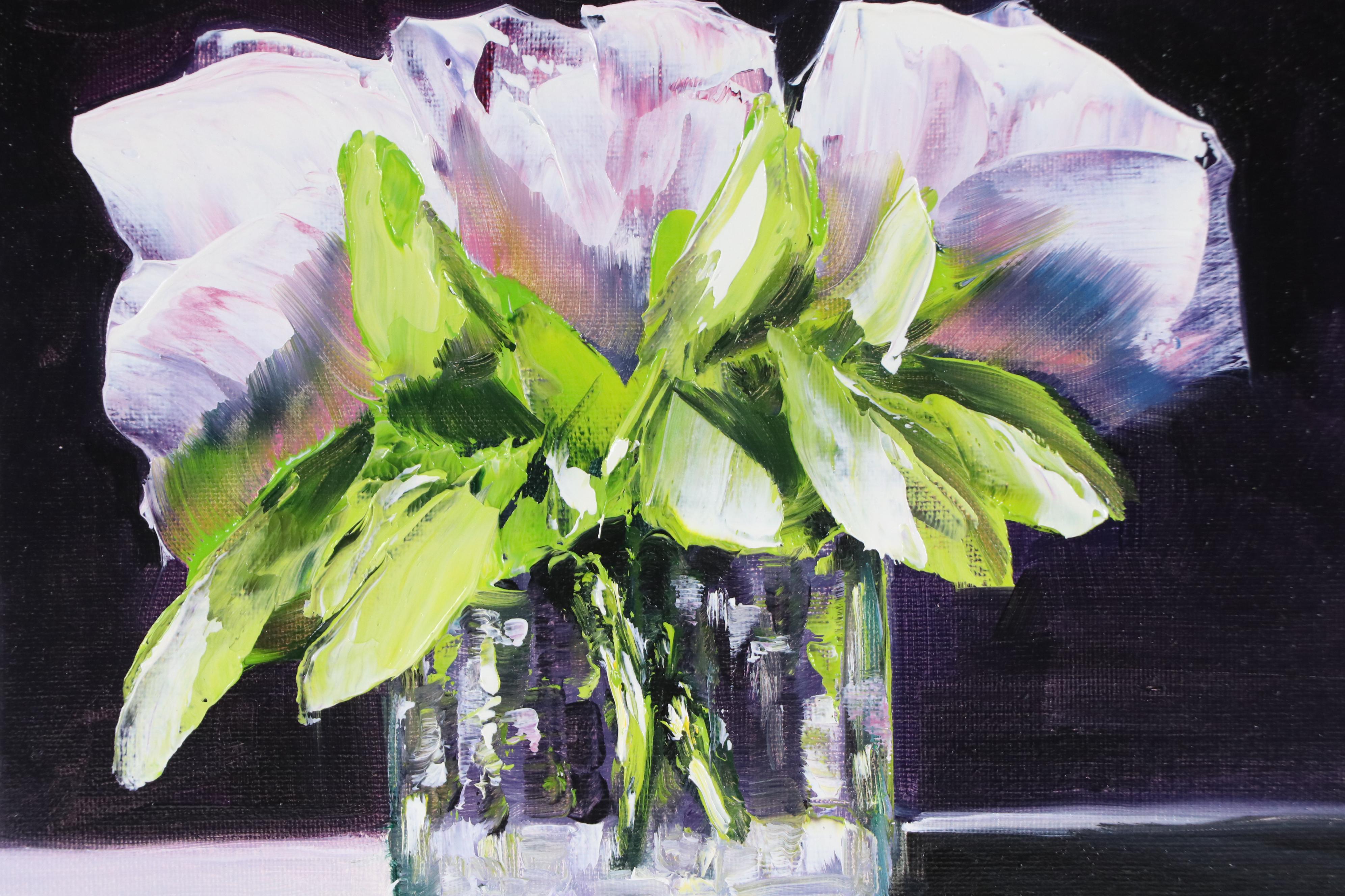 José M. Lima Floral Still Life Oil Painting, 2025