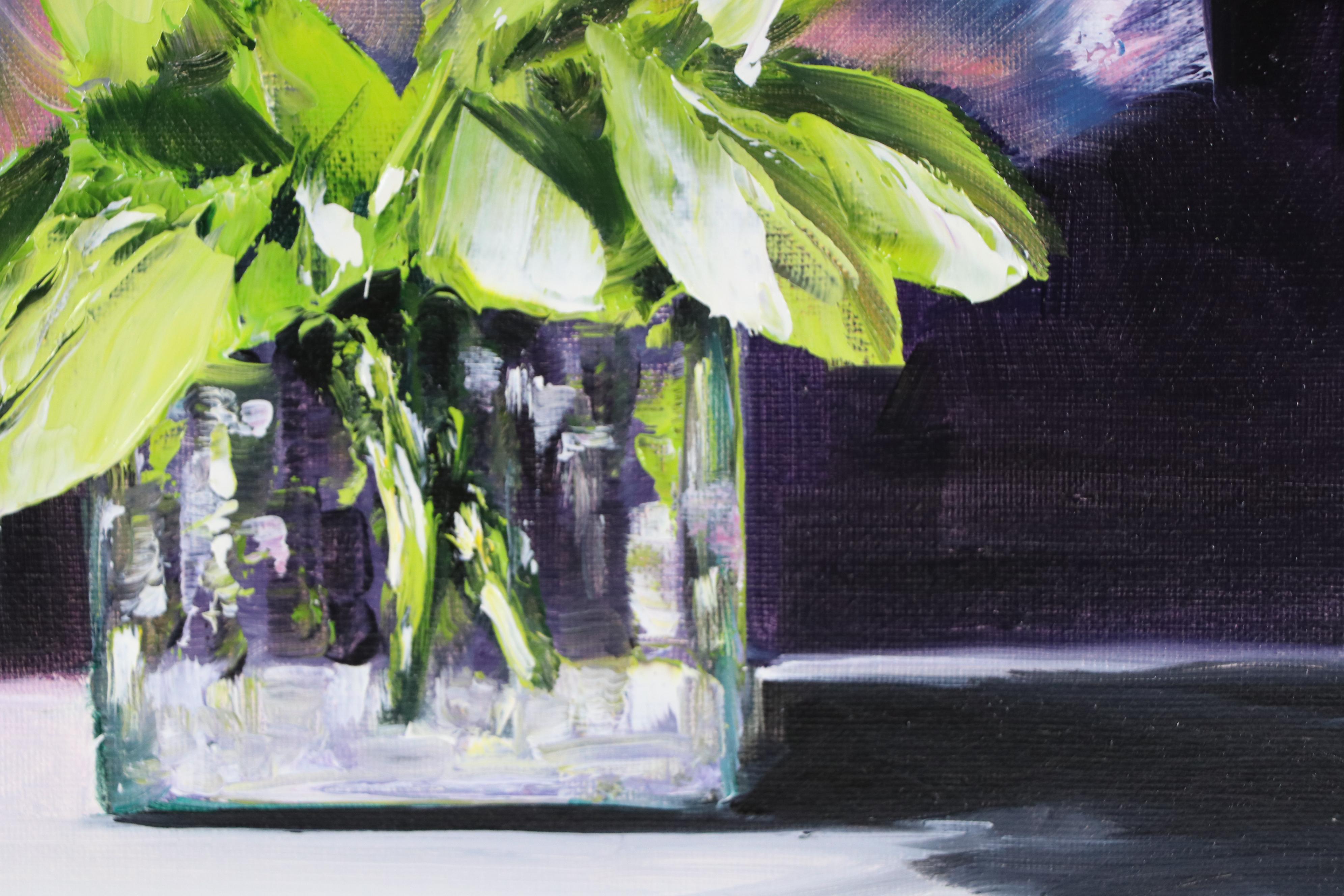 José M. Lima Floral Still Life Oil Painting, 2025