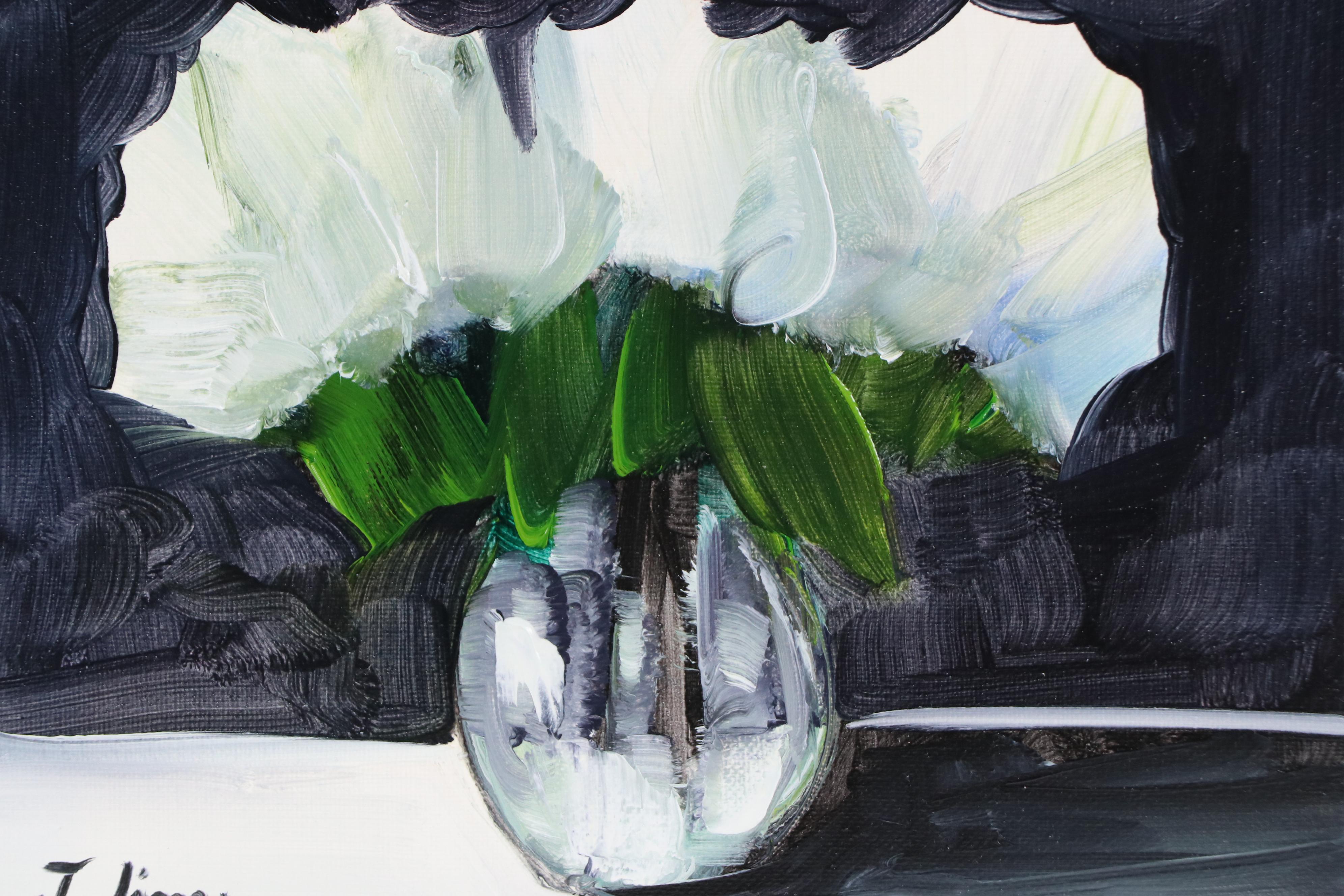 José M. Lima Floral Still Life Oil Painting, 2025