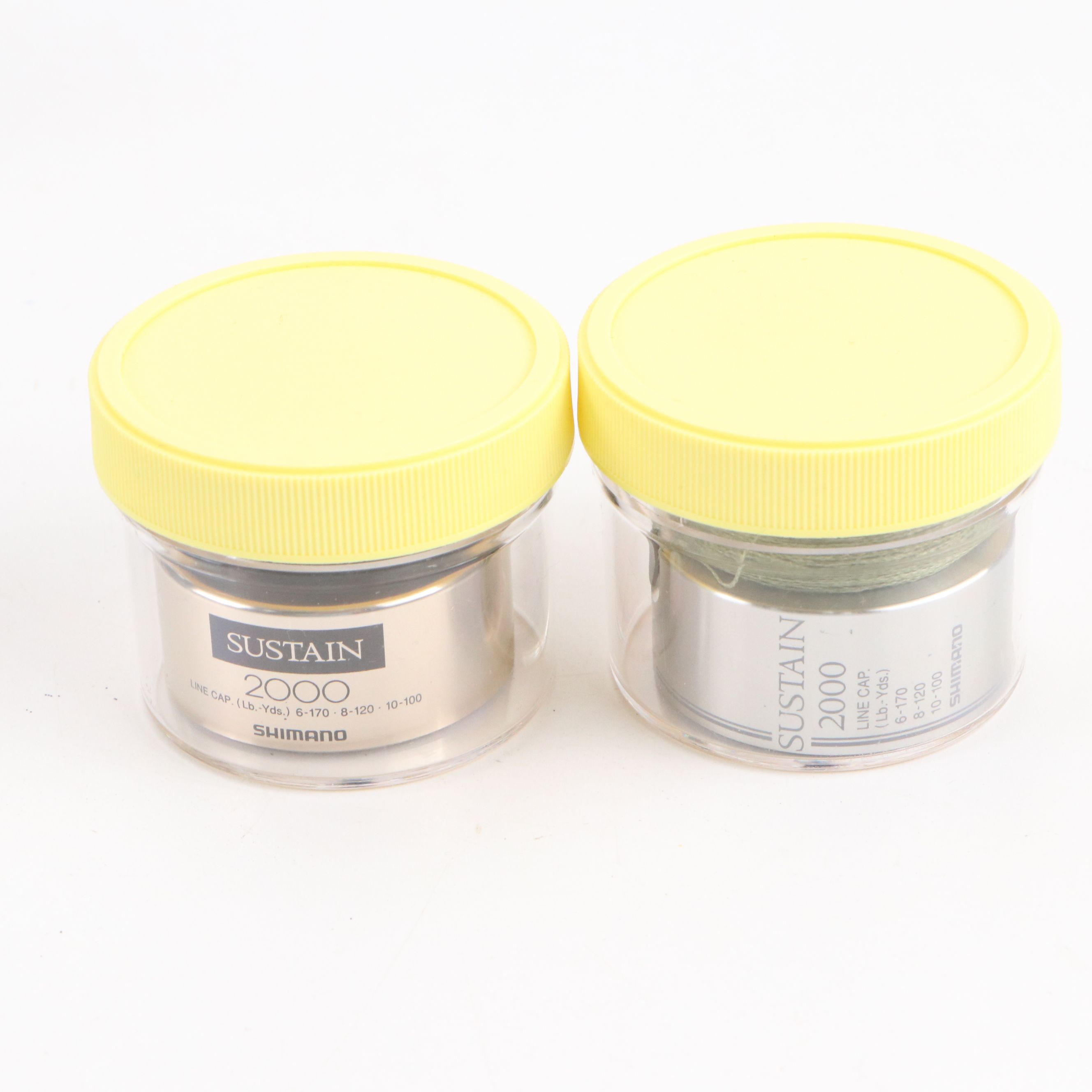 Shimano "Sustain" and "Aero" Spinning Reels with Cases