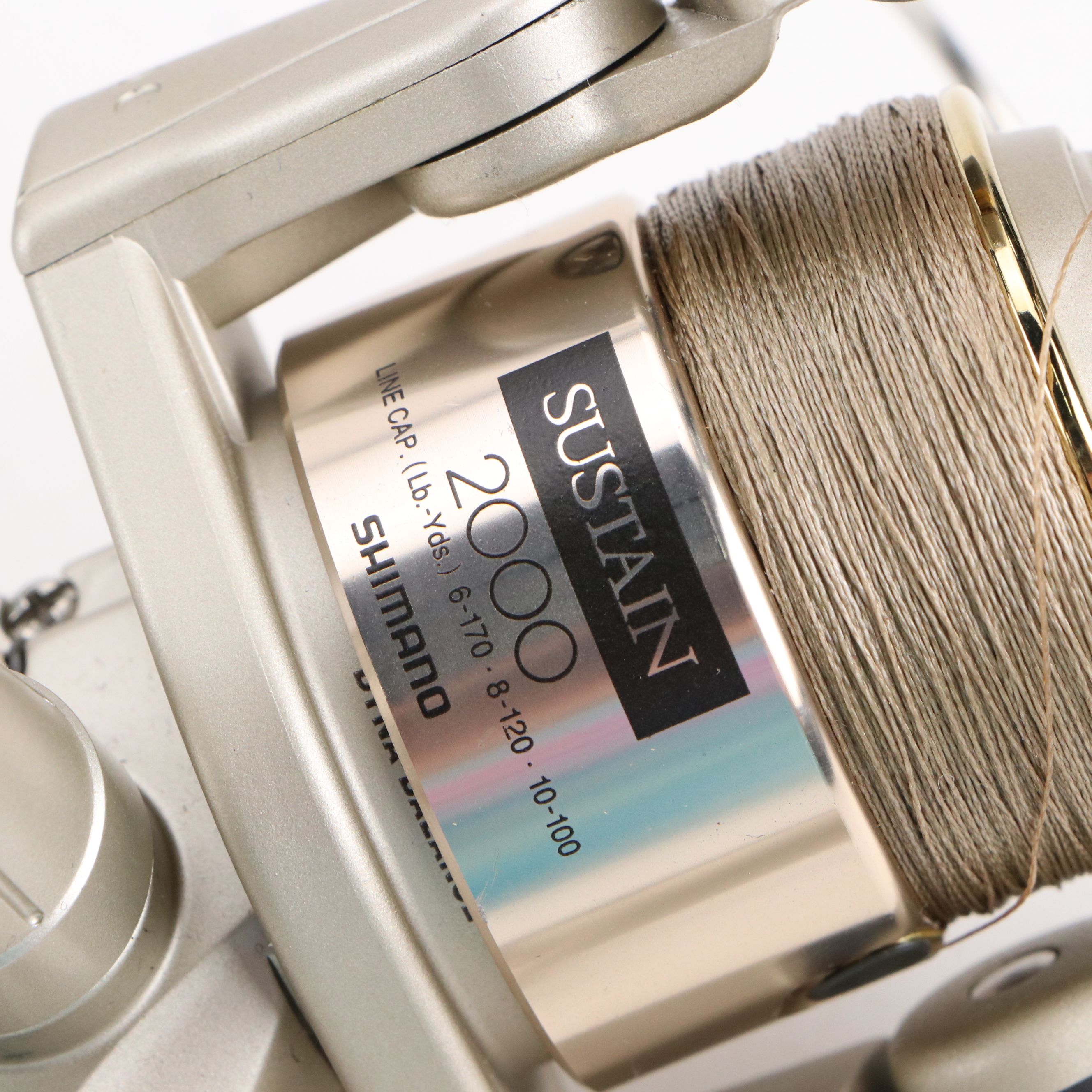 Shimano "Sustain" and "Aero" Spinning Reels with Cases