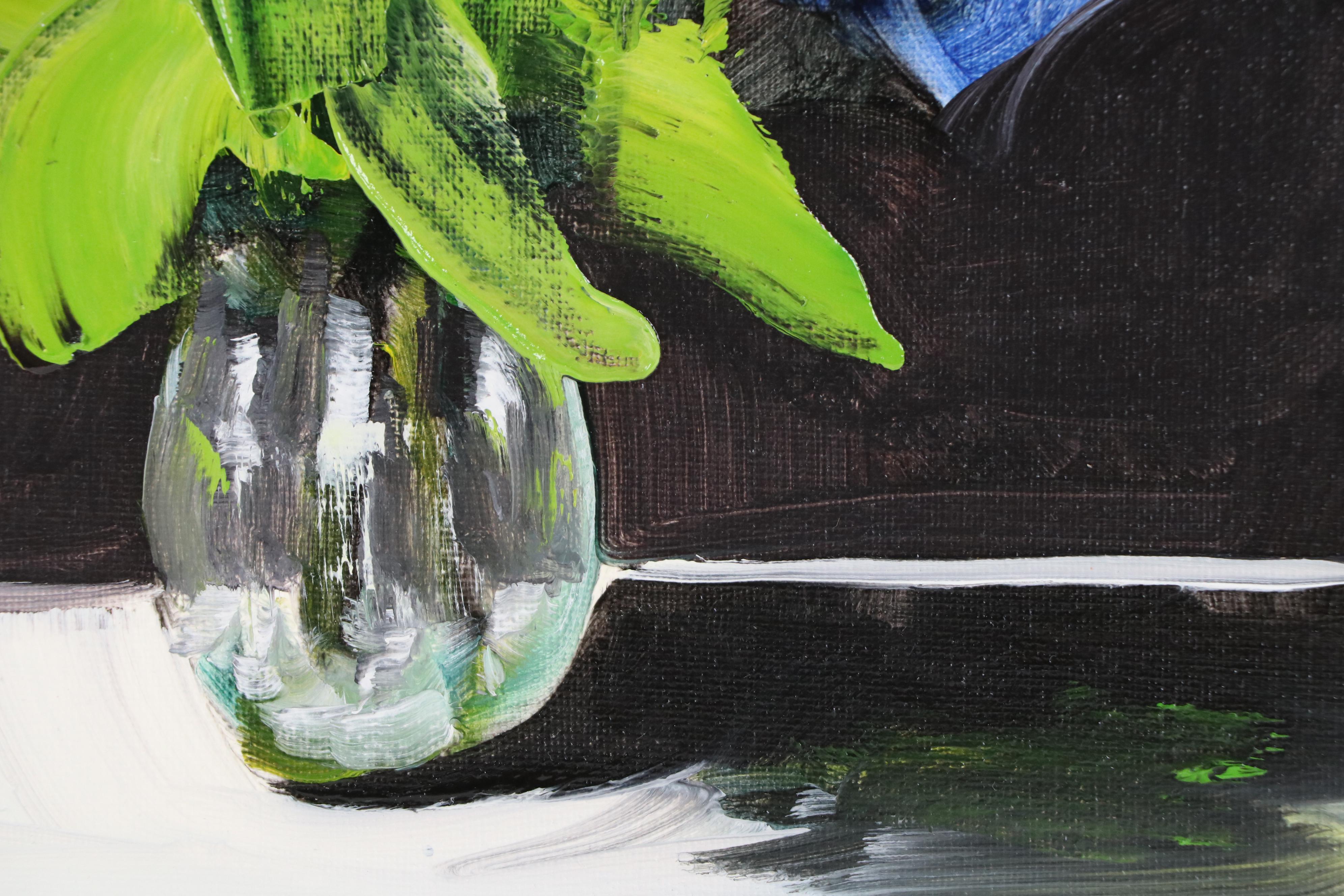 José M. Lima Floral Still Life Oil Painting, 2025