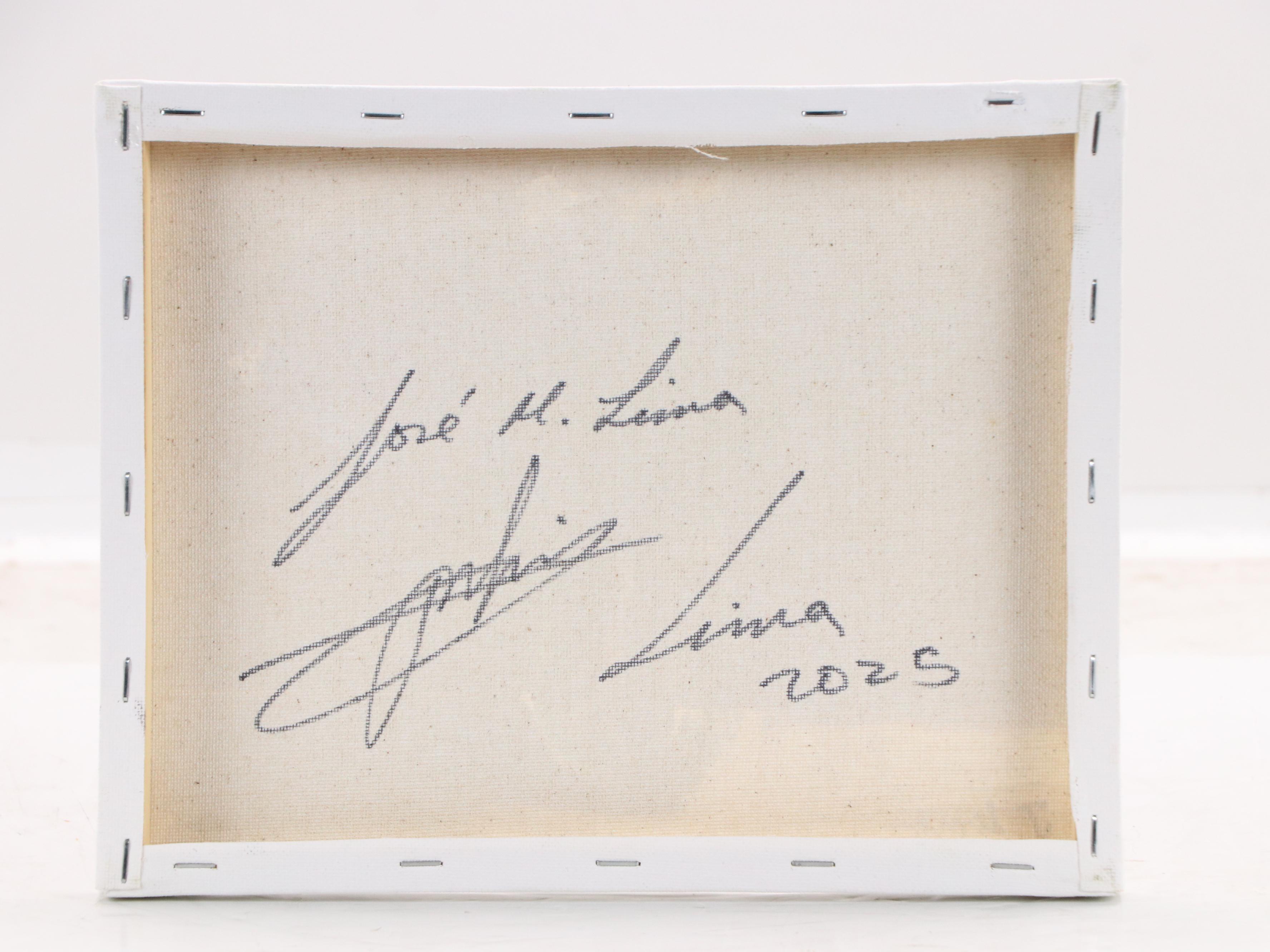 José M. Lima Floral Still Life Oil Painting, 2025