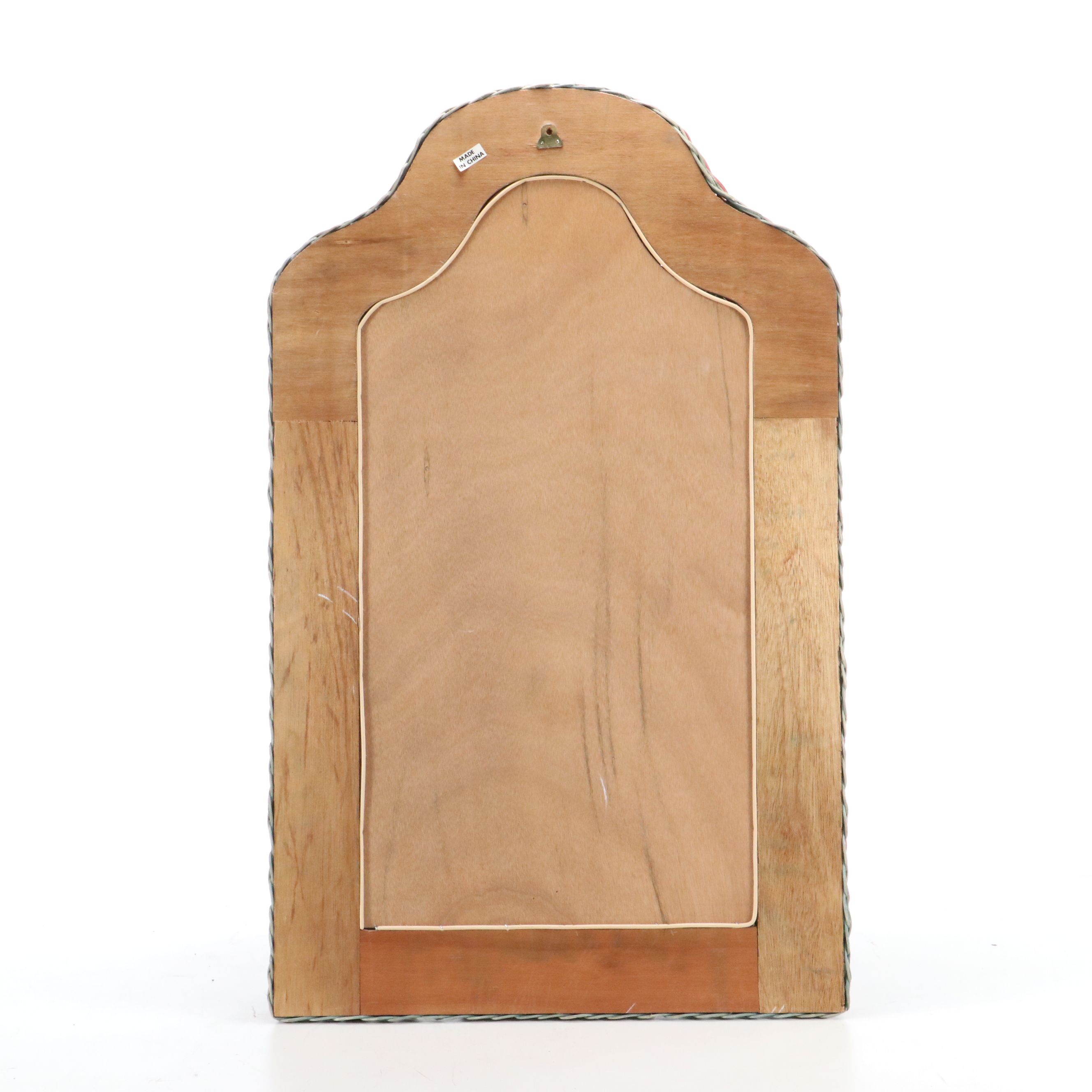 Wicker Arch Frame Wall Mirror