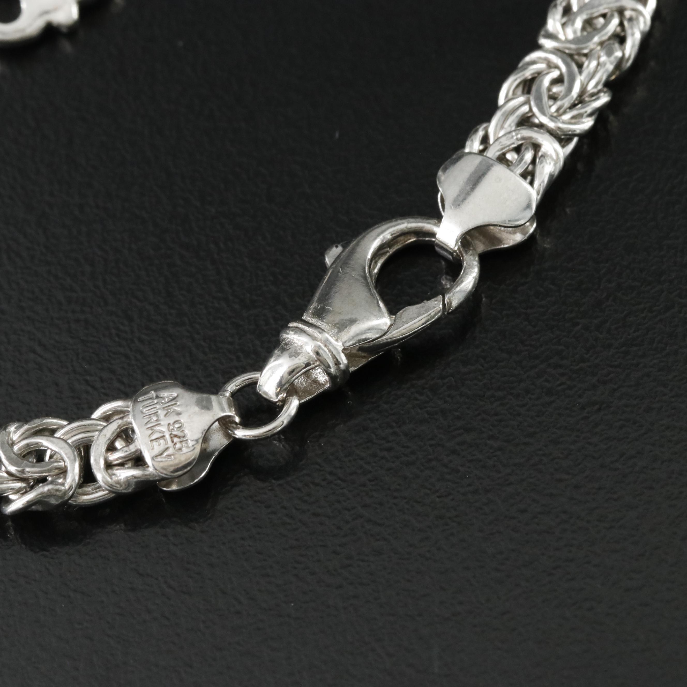 Sterling Claddagh Bracelet