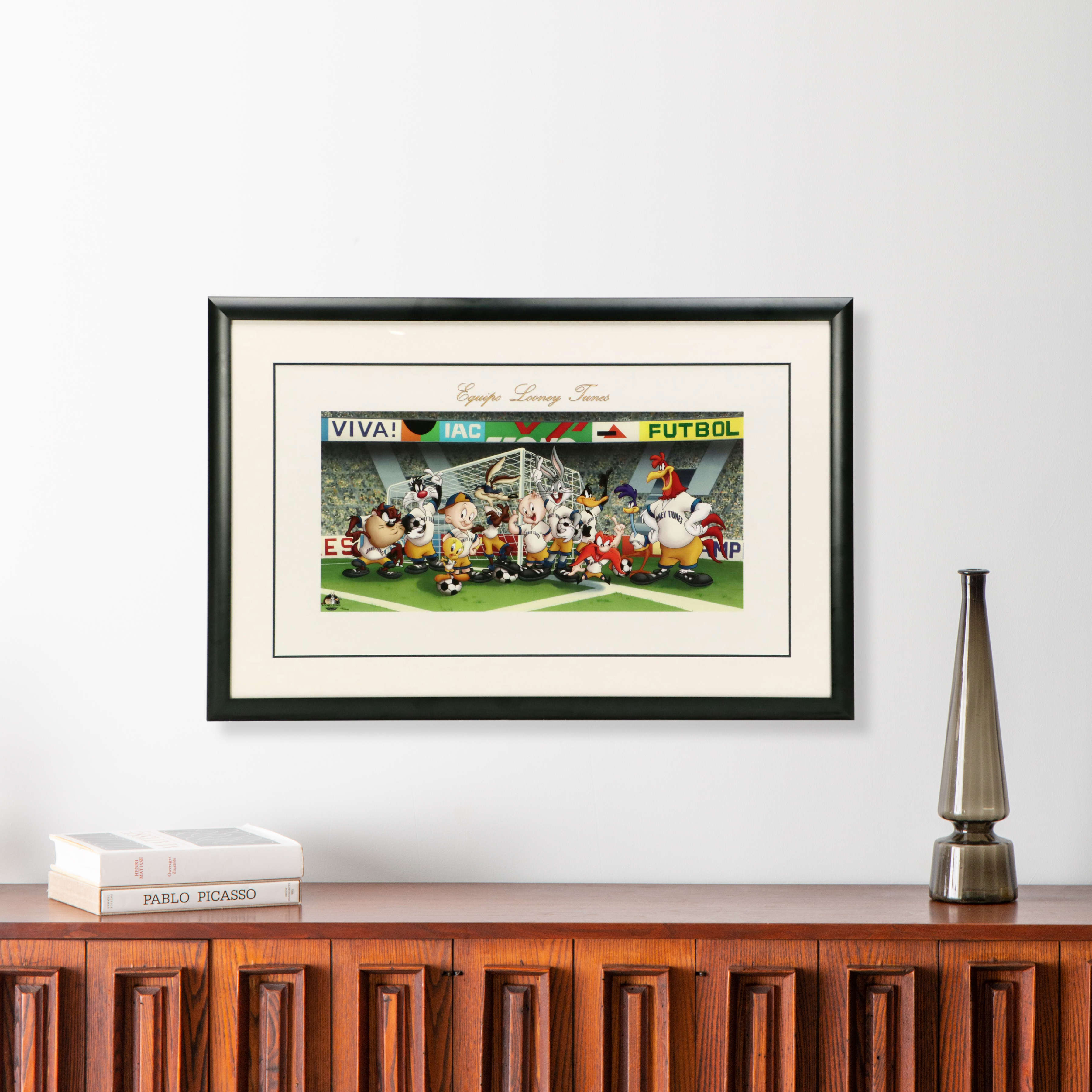 Warner Bros. Offset Lithograph "Equipo Looney Tunes," 2001