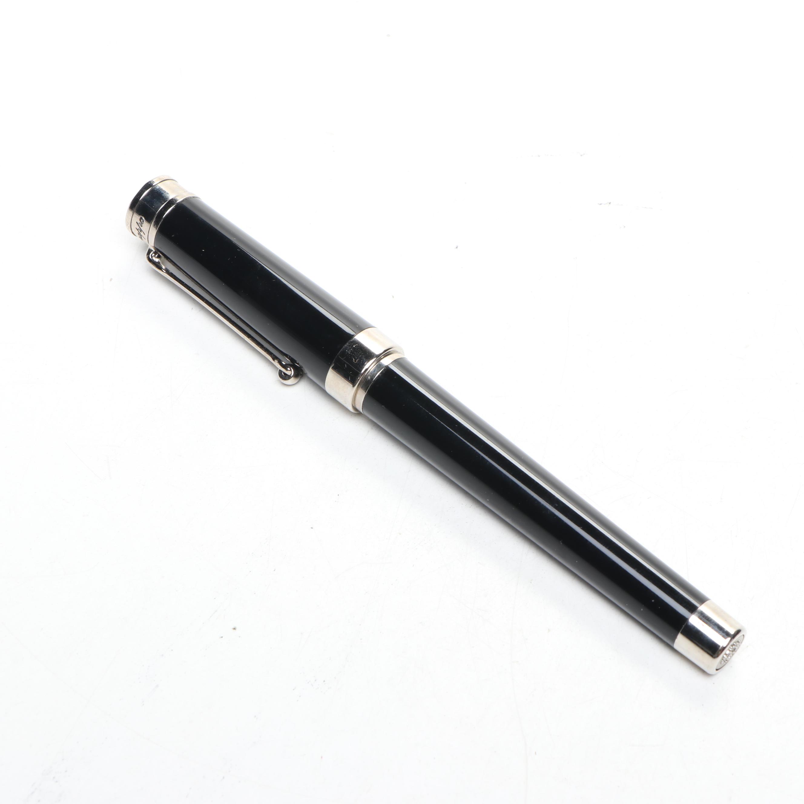 Montegrappa Black Resin Fountain Pen
