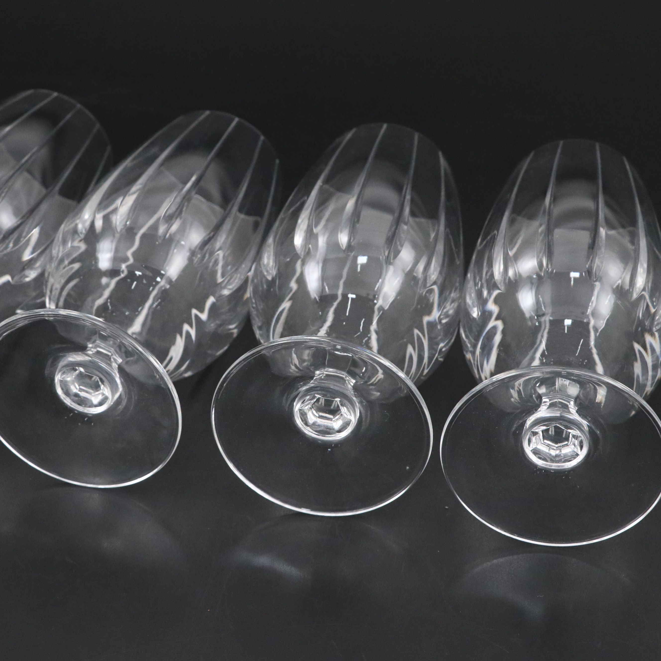 Mikasa "Infinity" Crystal Iced Tea Glasses, 1989–1993