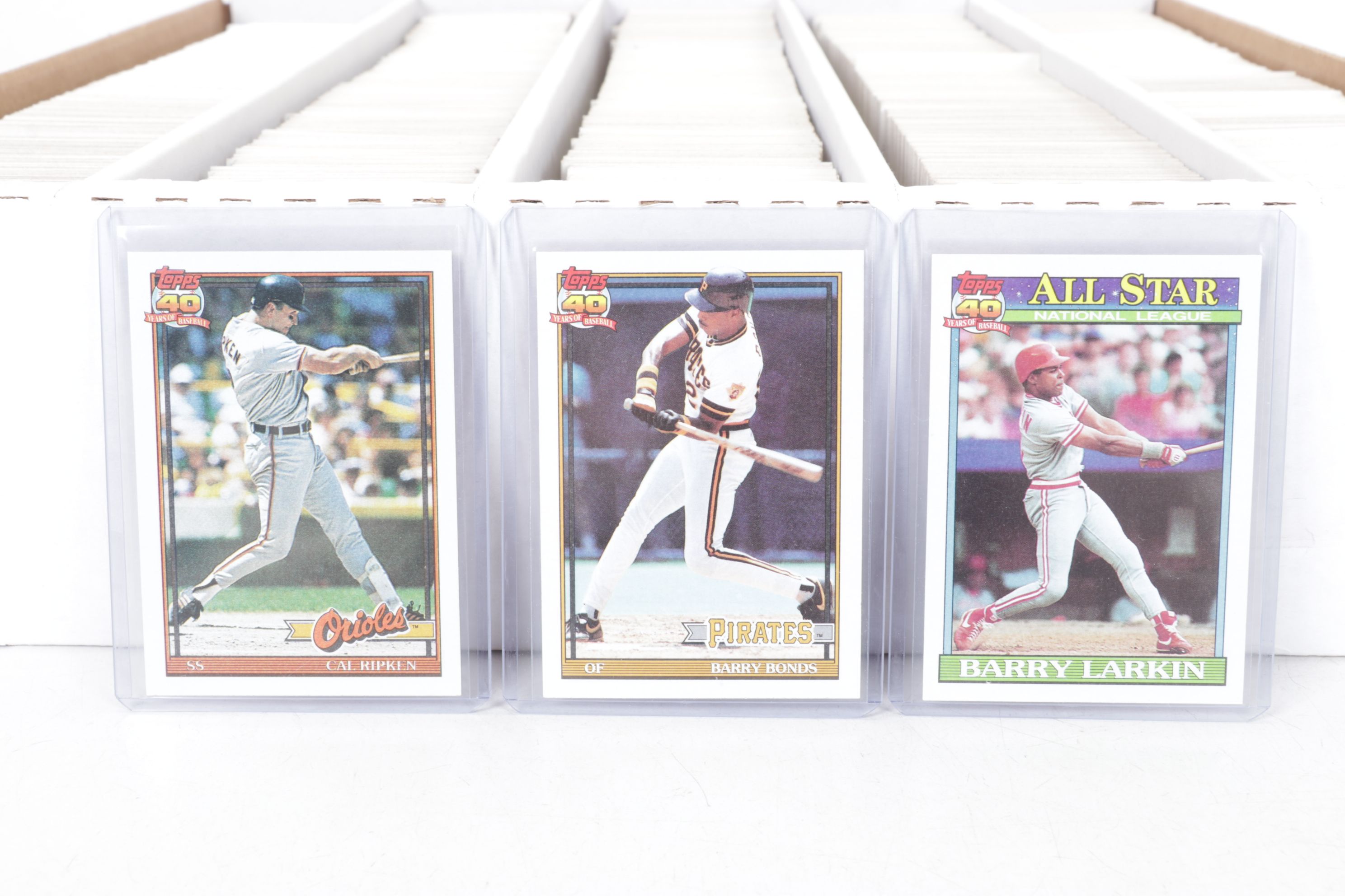 5,000 Mint Condition 1991 Topps Cut Card Storage Vending Case Baseball Cards