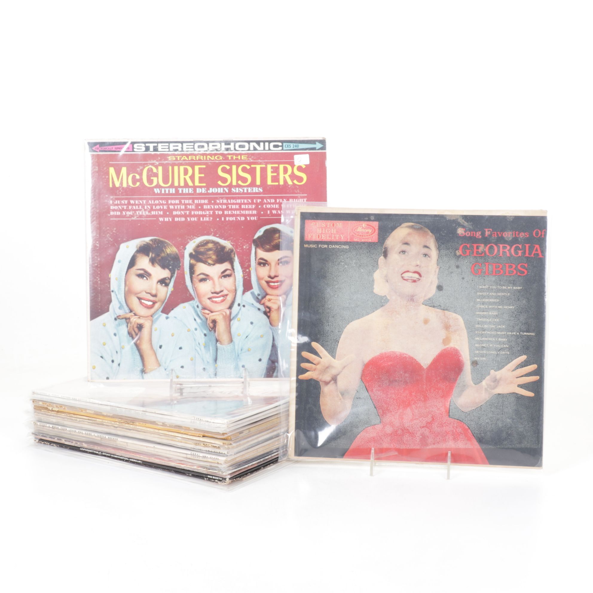 McGuire Sisters, Georgia Gibbs, Dinah Washington and More Vinyl Records