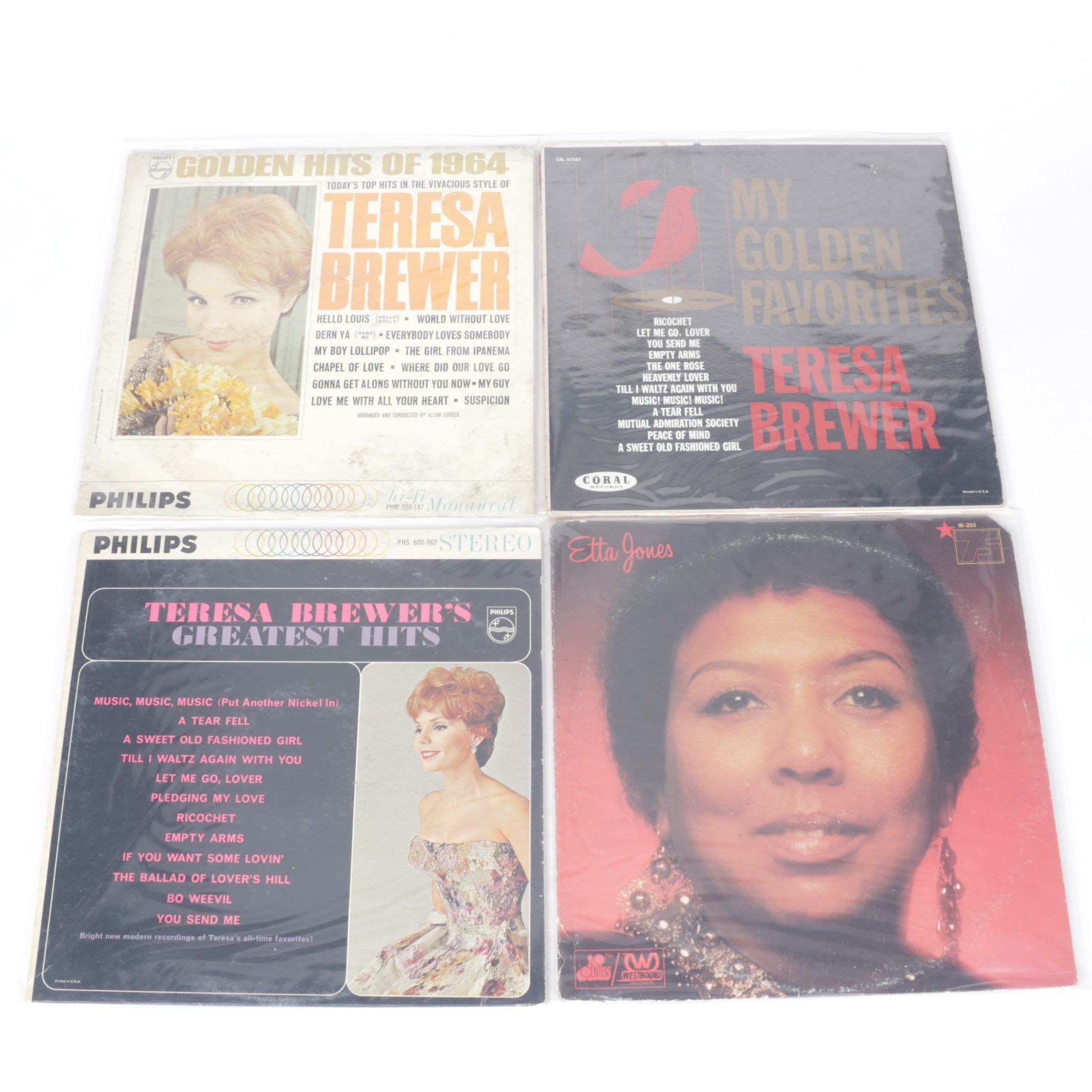 McGuire Sisters, Georgia Gibbs, Dinah Washington and More Vinyl Records