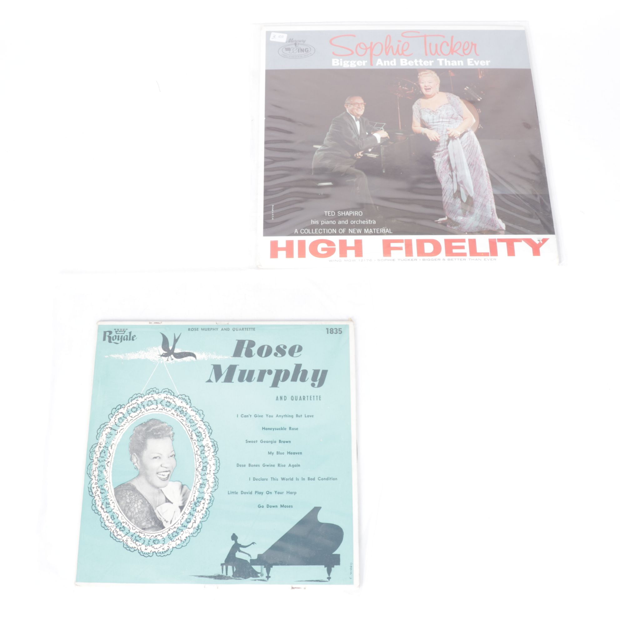 McGuire Sisters, Georgia Gibbs, Dinah Washington and More Vinyl Records