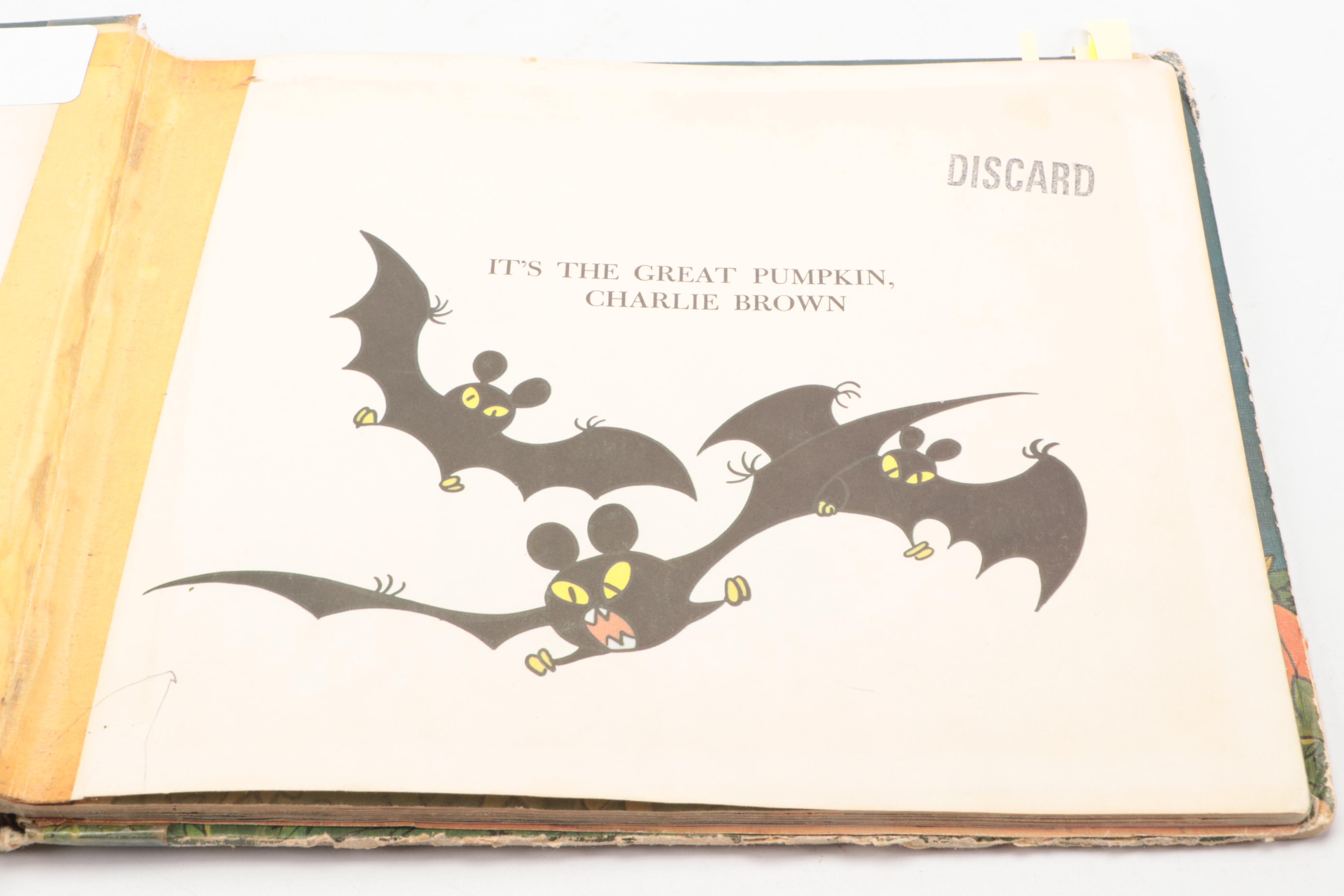 First Edition "It's The Great Pumpkin, Charlie Brown" by Charles M. Schulz, 1967