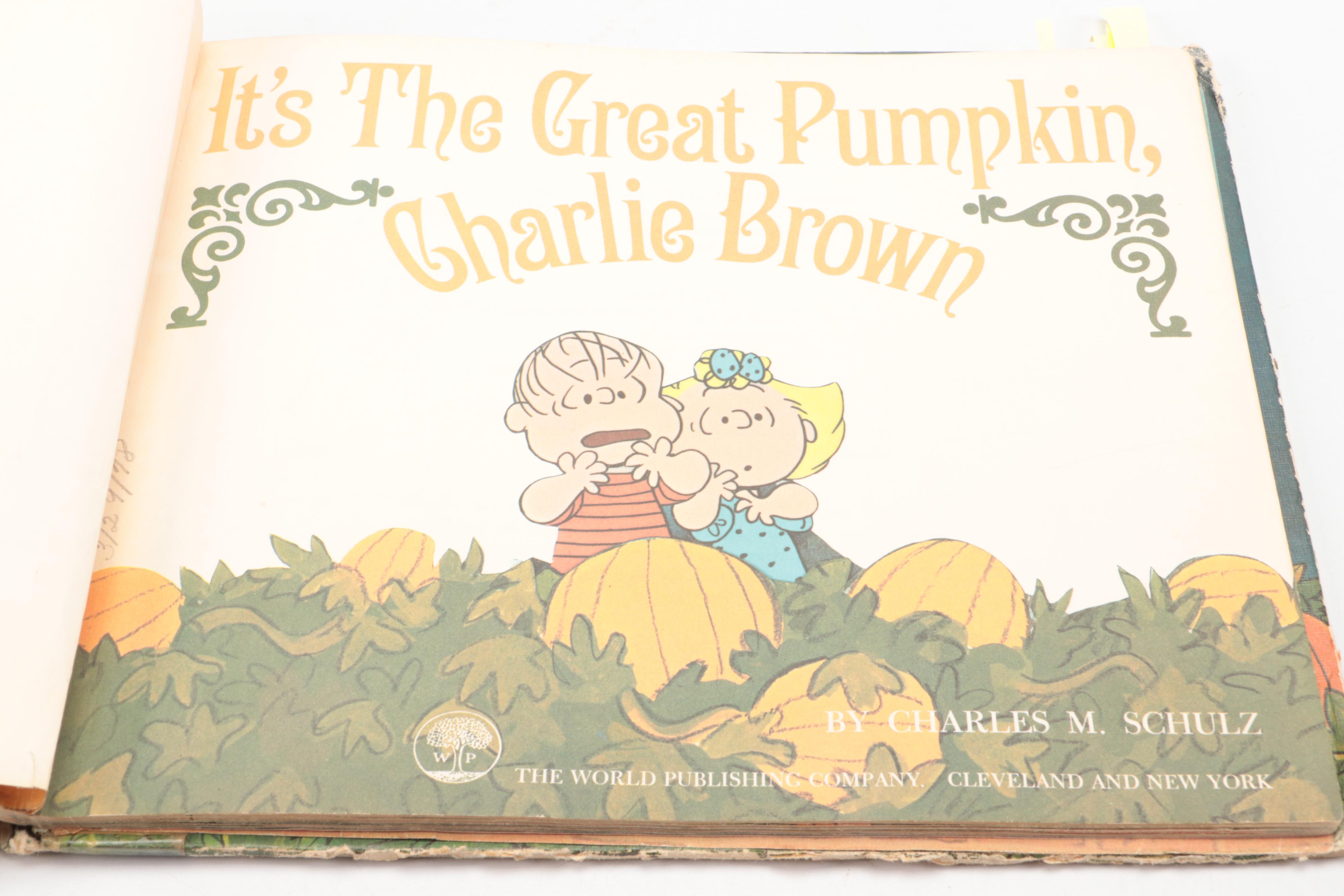 First Edition "It's The Great Pumpkin, Charlie Brown" by Charles M. Schulz, 1967