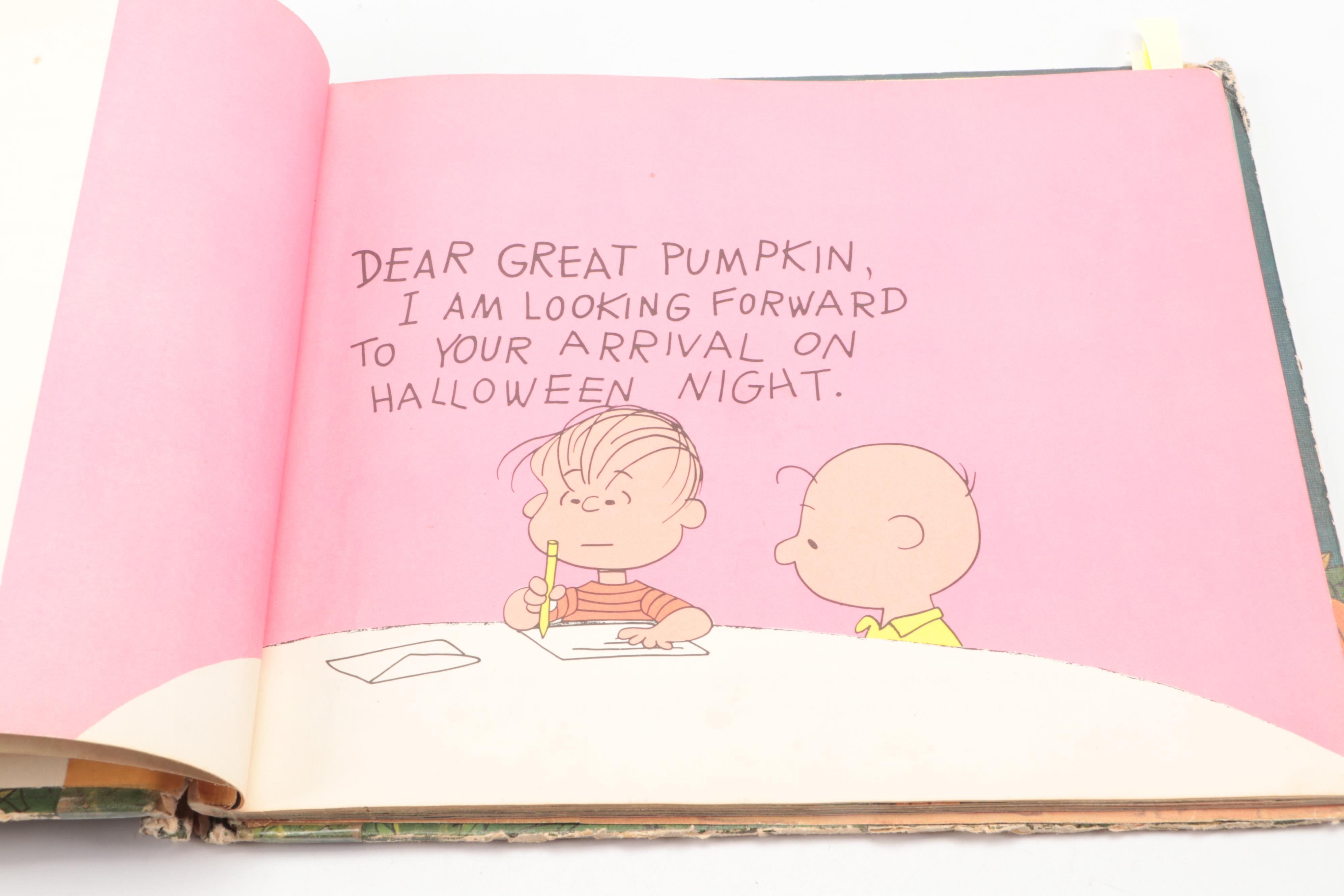 First Edition "It's The Great Pumpkin, Charlie Brown" by Charles M. Schulz, 1967