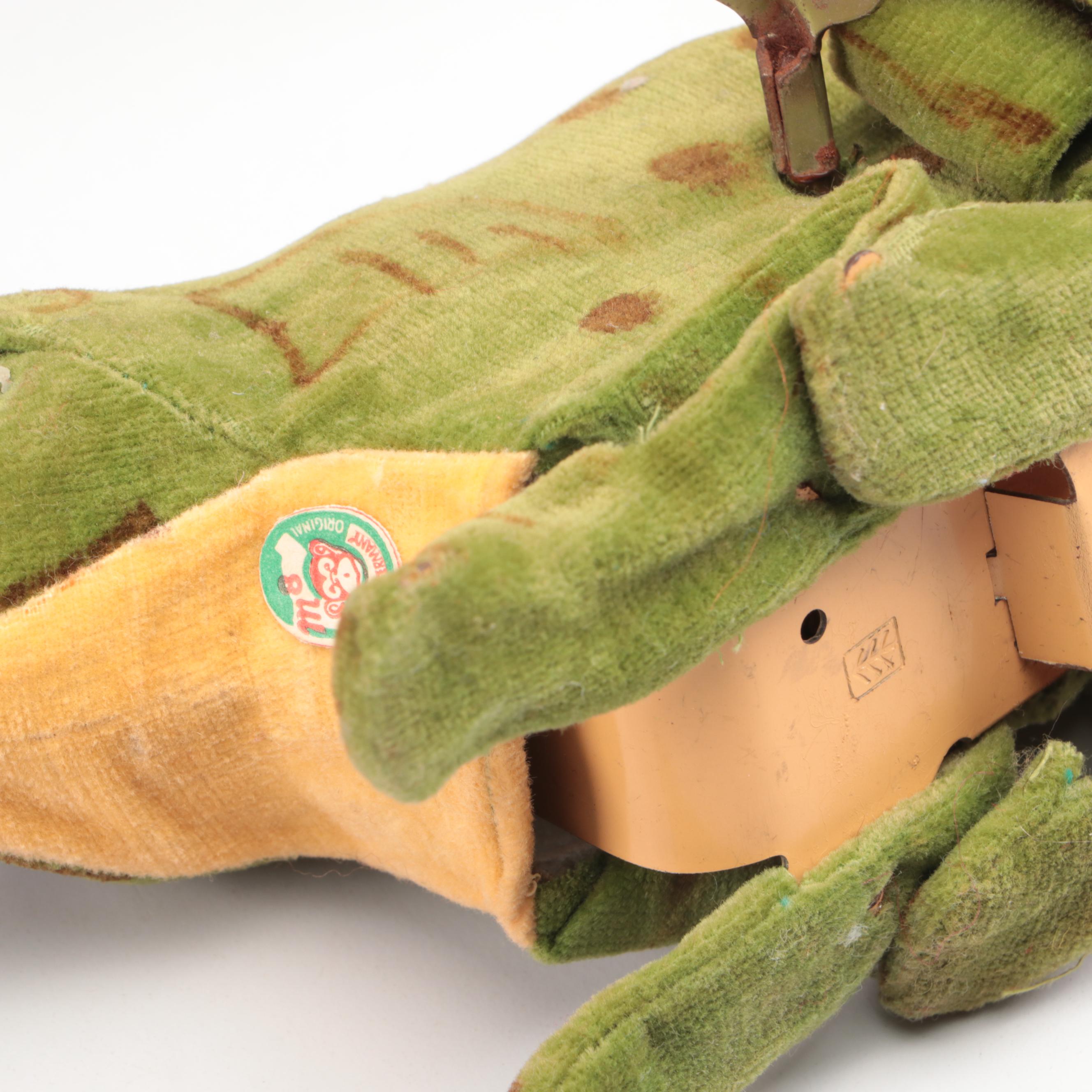 Max Carl Wind-Up Frog and Halsam Safety Blocks with More Vintage Toys