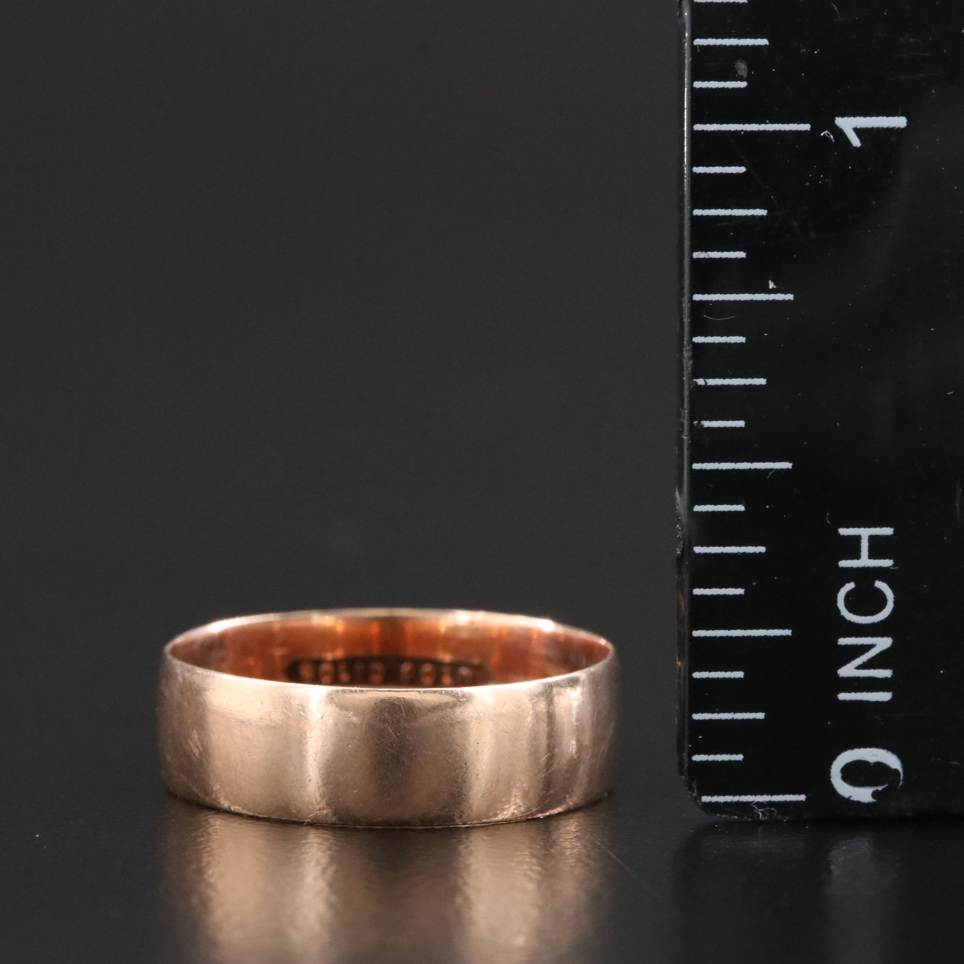 Antique 10K Rose Gold and 14K Knife-Edge and Twist Bands