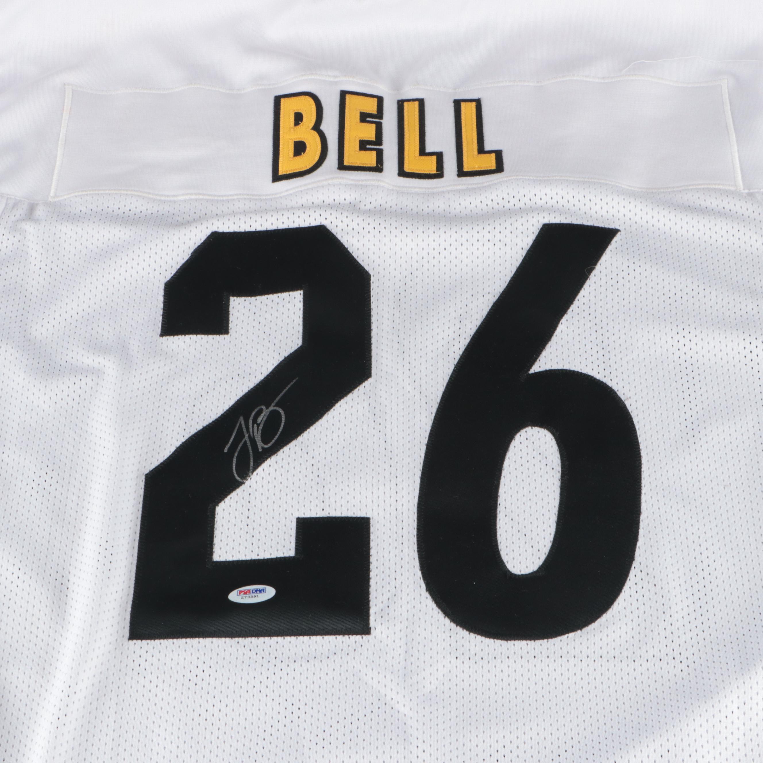 Le'Veon Bell Signed Pittsburgh Steelers Football Jersey, PSA