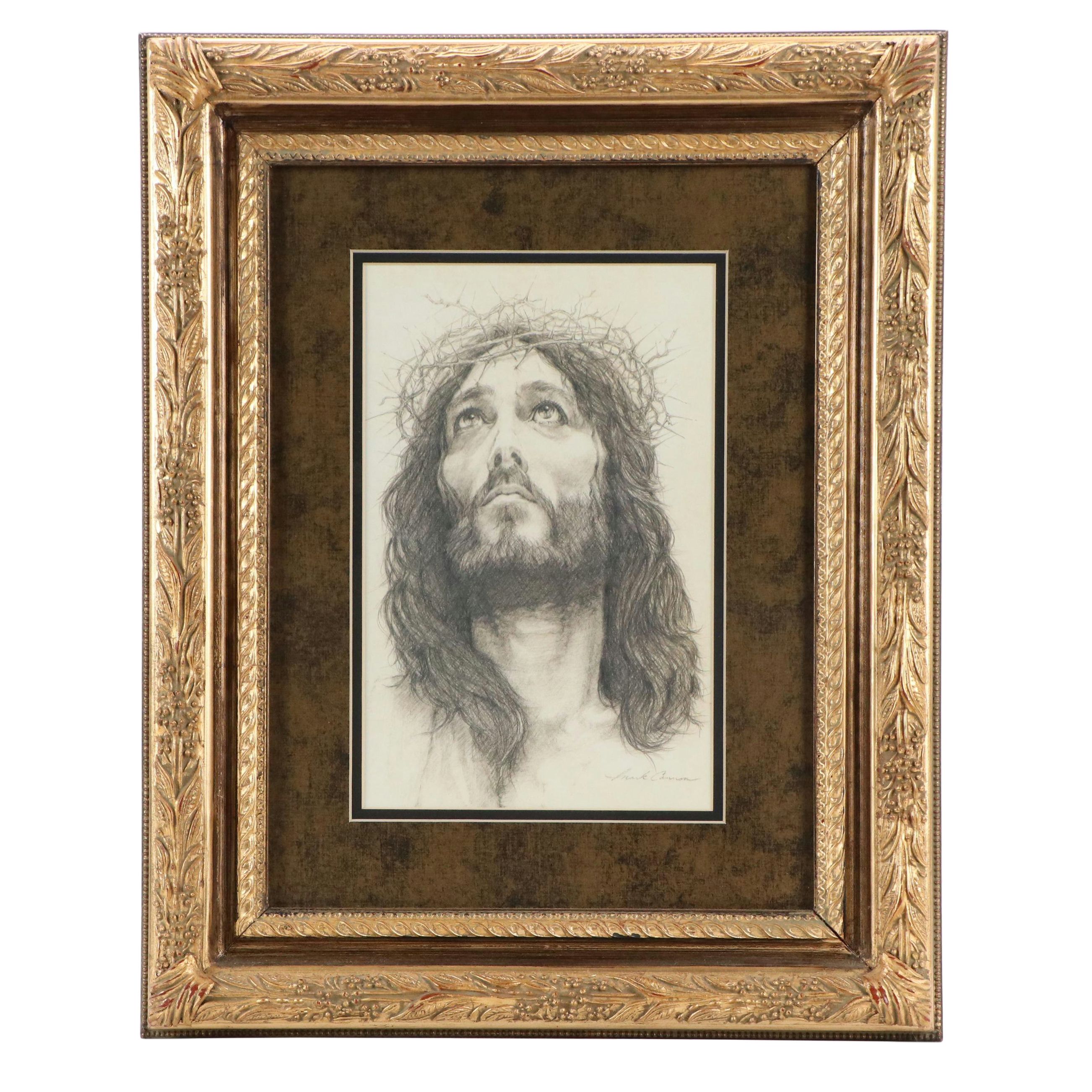 Offset Lithograph After Mark Cannon "Crown of Thorns," Late 20th–21st Century