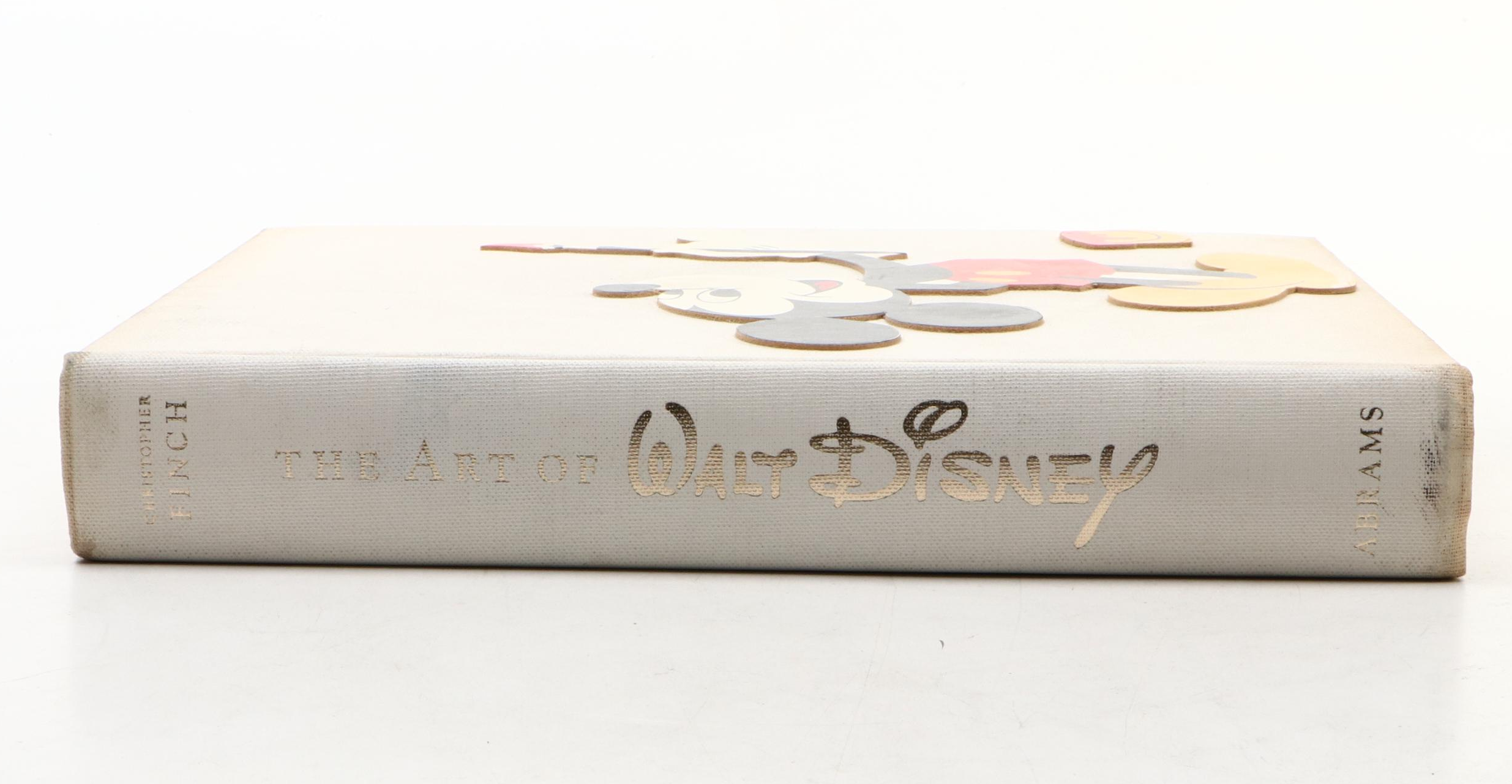 First Edition "The Art of Walt Disney" by Christopher French, 1973