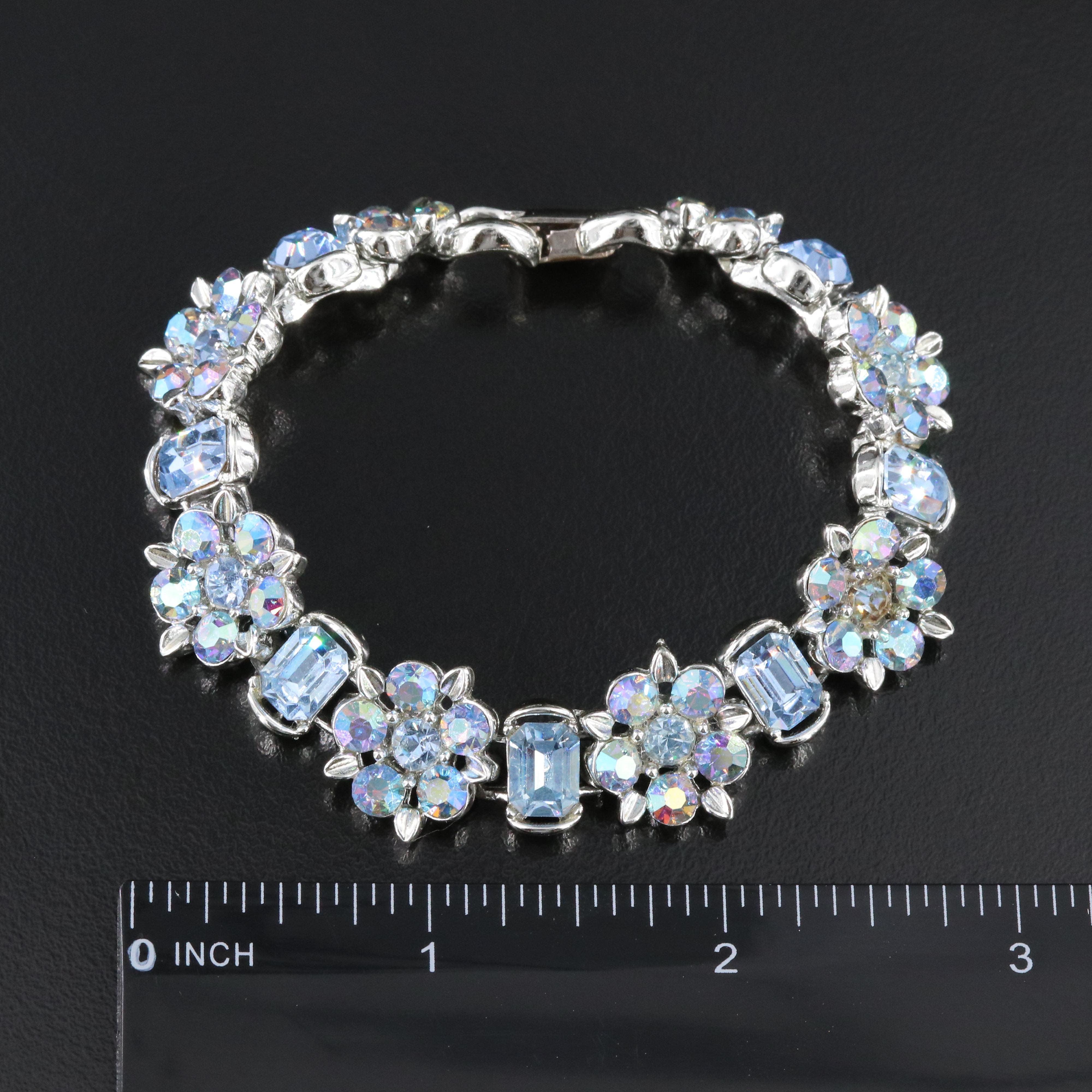 Jewelry Collection Featuring Weiss Earrings and Coro Trembler Camellia Brooch