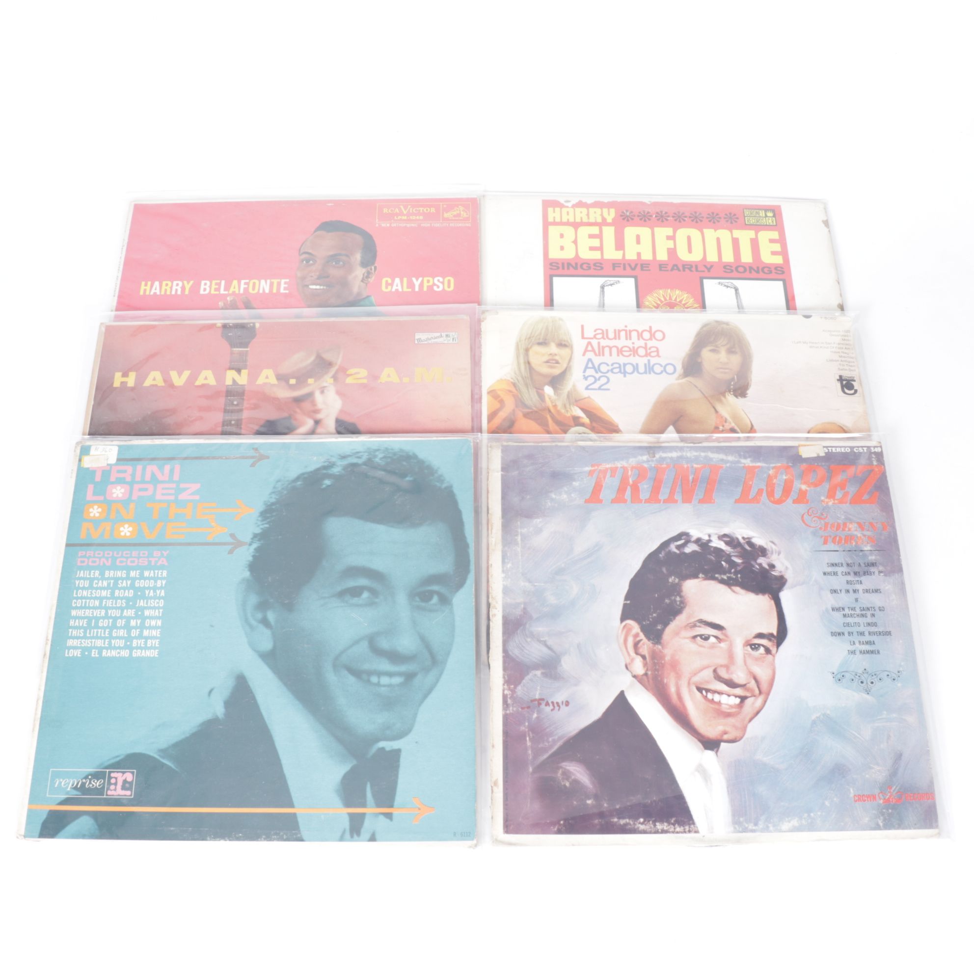 Herb Alpert, Herbie Mann, Trini Lopez, and Other Latin Inspired Records