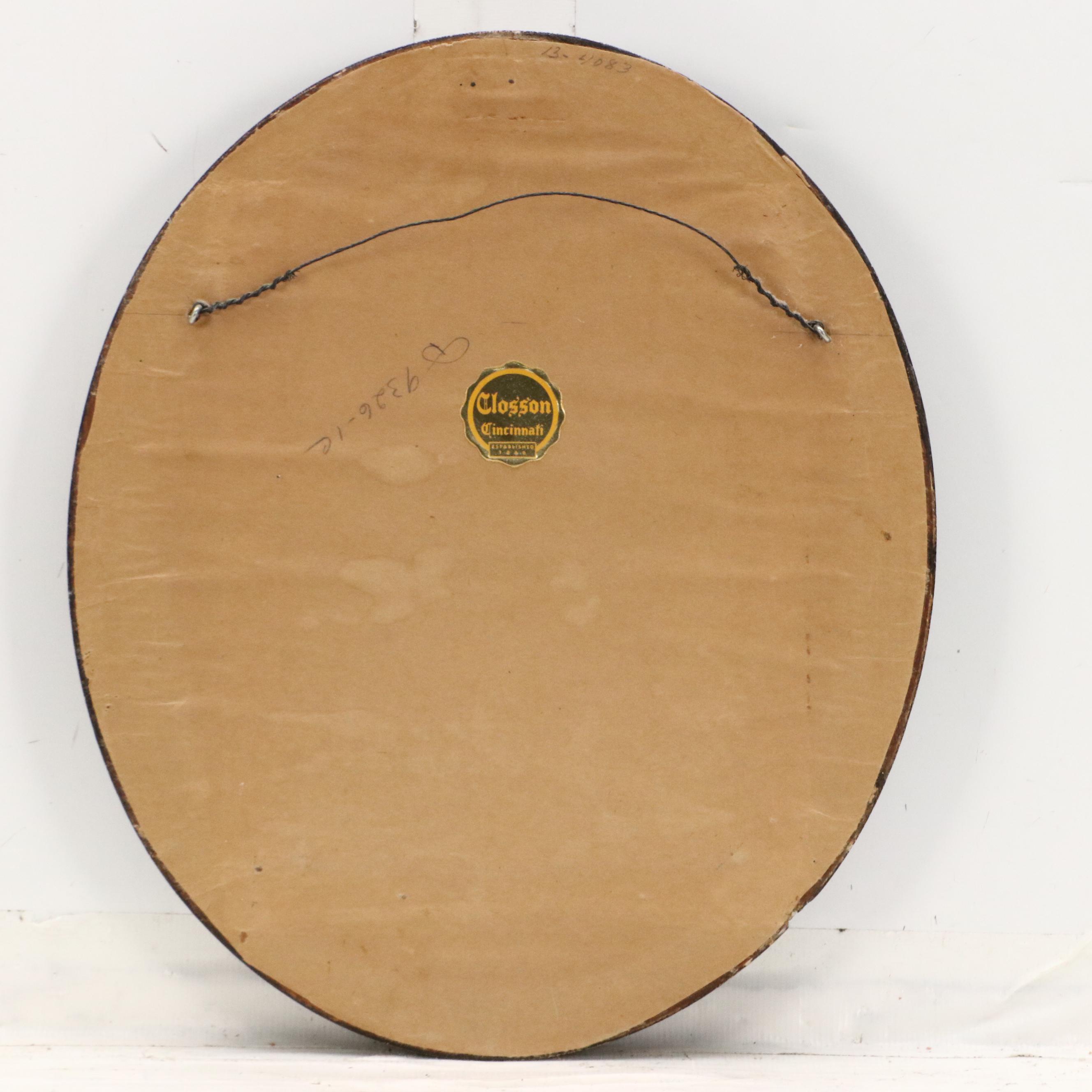 Hand-Colored Floral Lithograph "Chinese Magnolia"