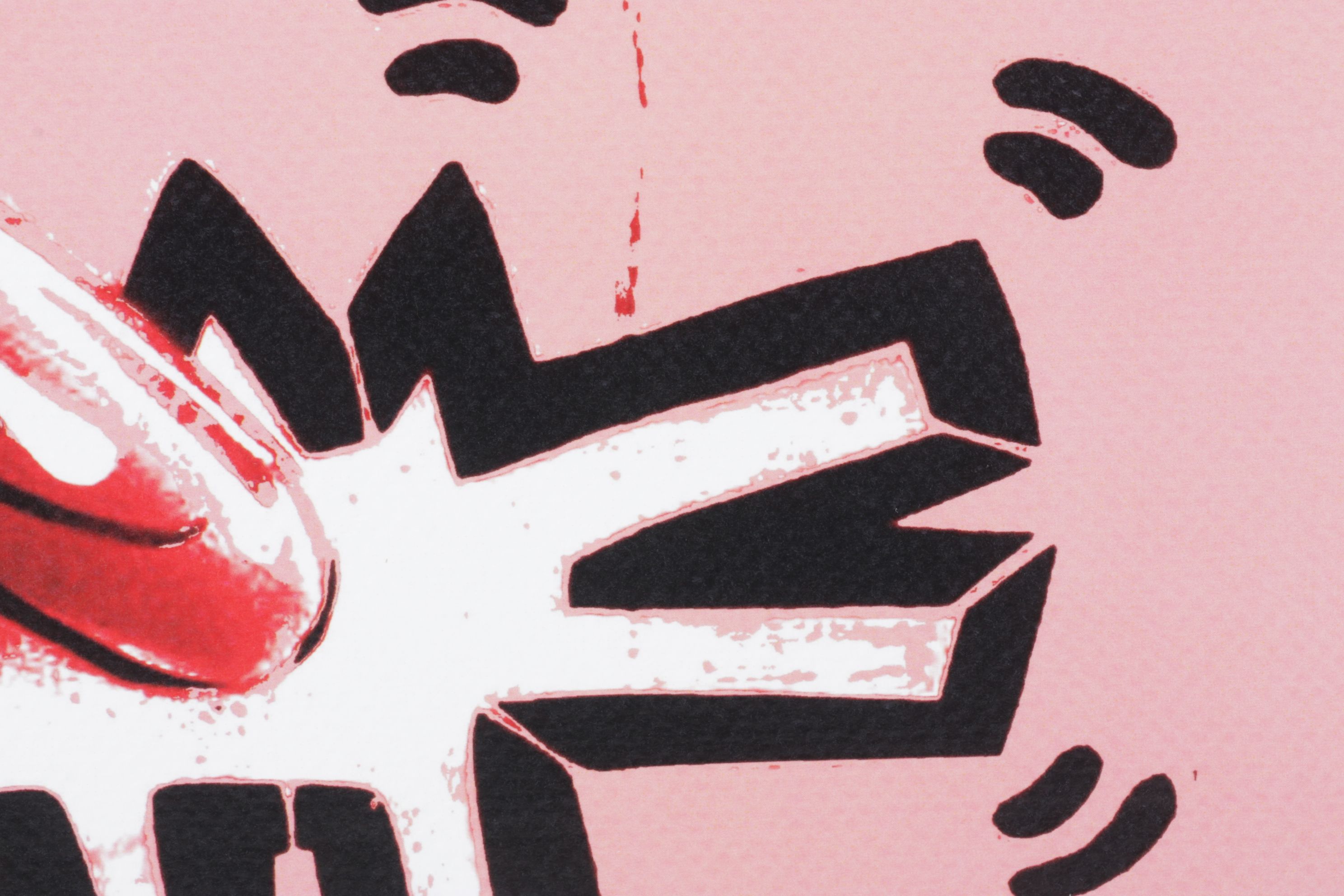 Death NYC Pop Art Digital Graphic Print Homage to Keith Haring, 2025