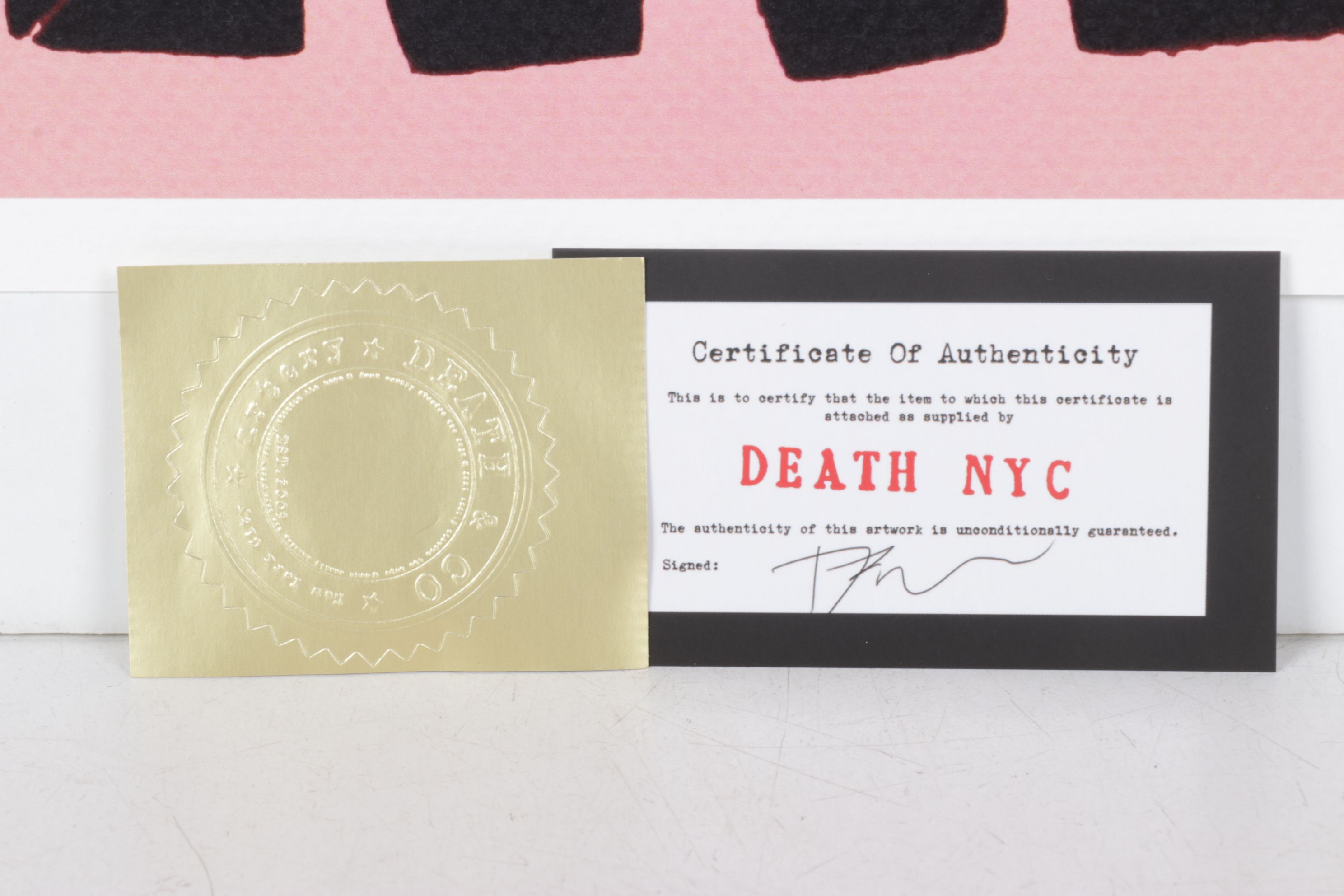 Death NYC Pop Art Digital Graphic Print Homage to Keith Haring, 2025