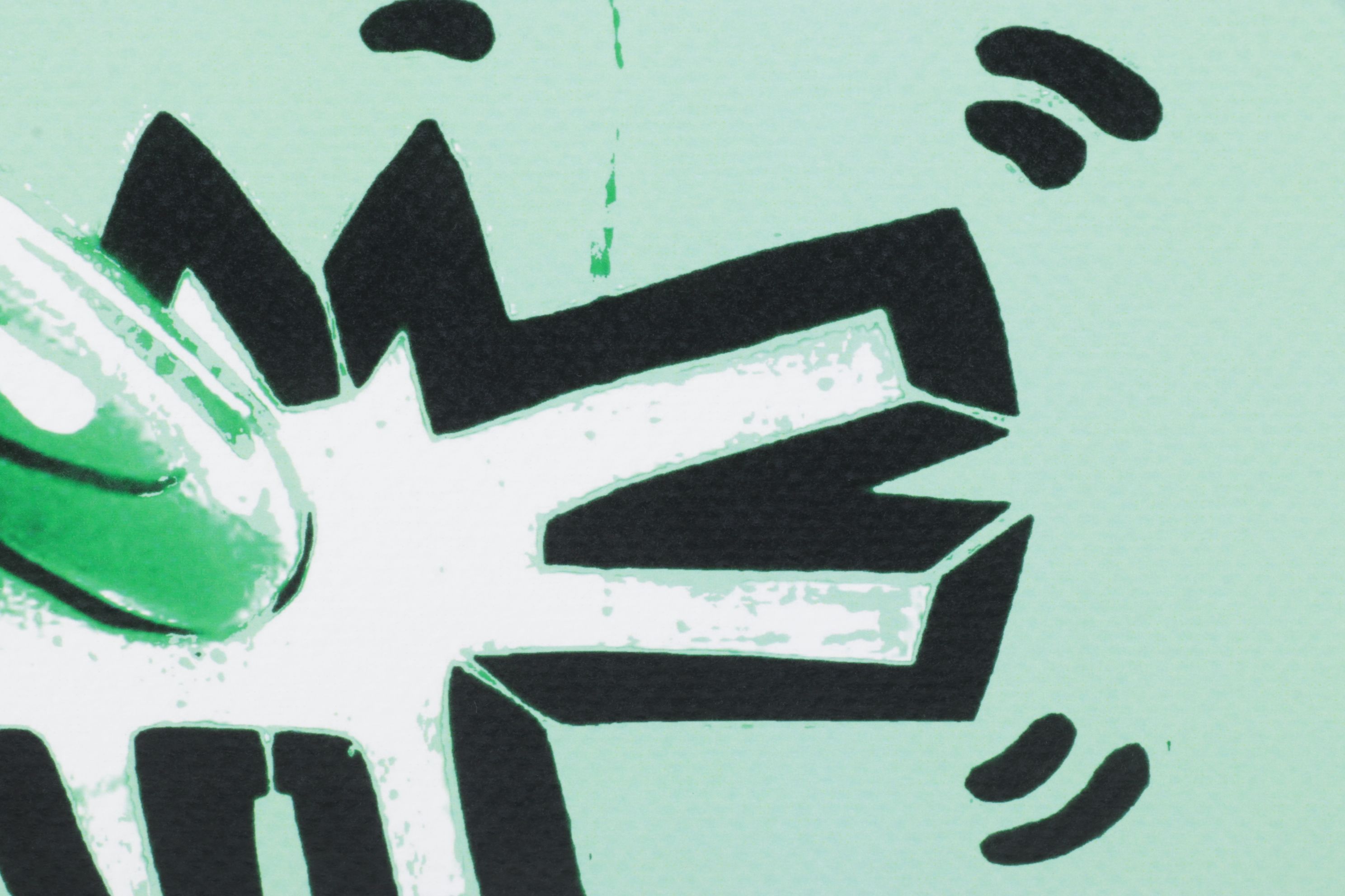 Death NYC Pop Art Digital Graphic Print Homage to Keith Haring, 2025