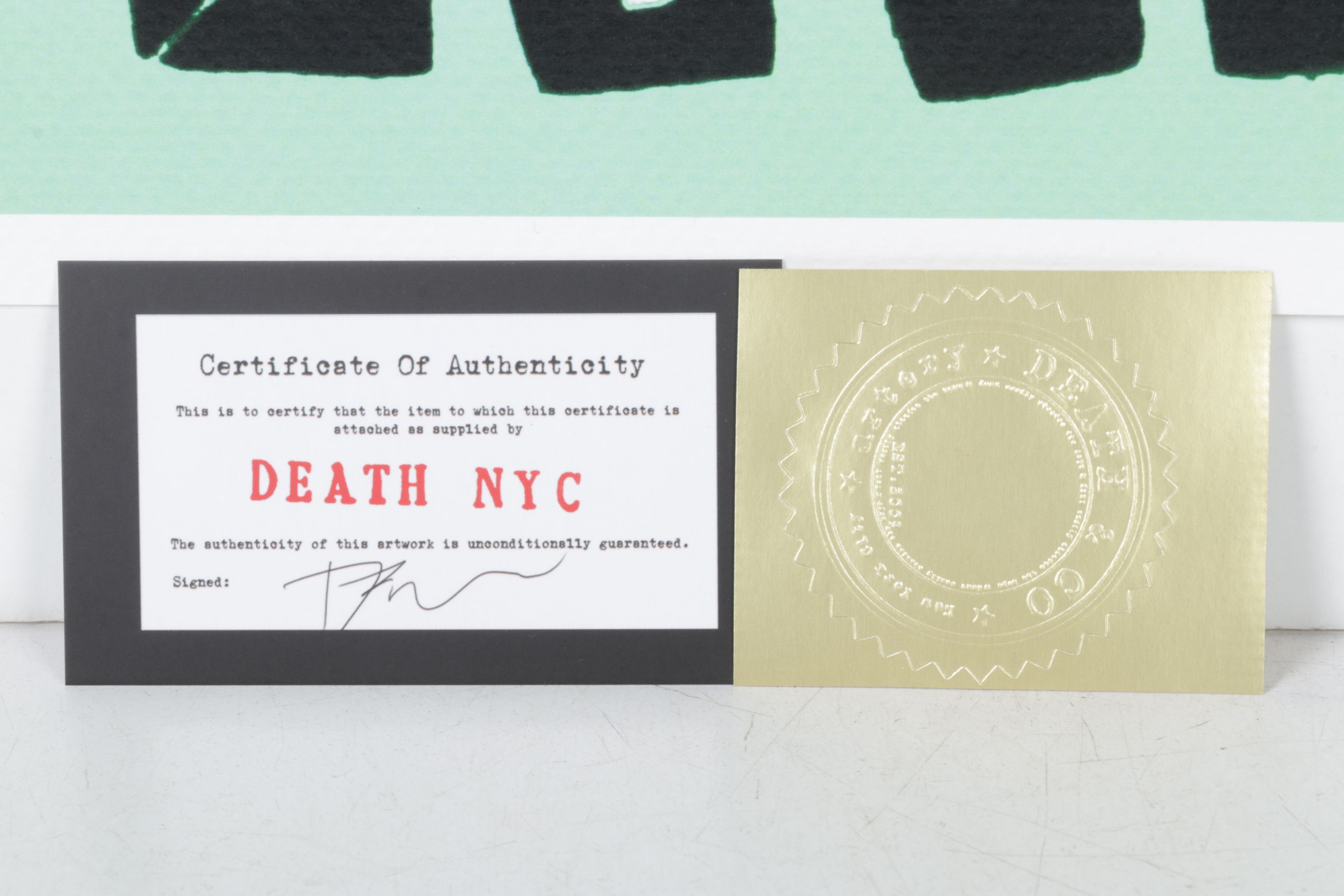 Death NYC Pop Art Digital Graphic Print Homage to Keith Haring, 2025