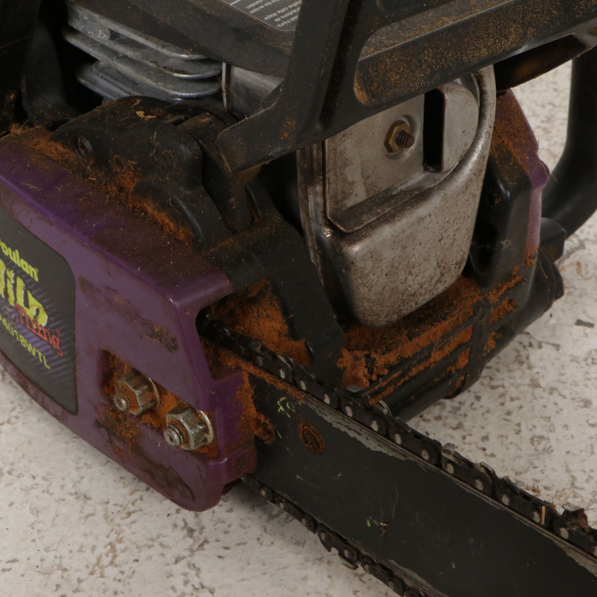 Bauer 5.8 Amp Compact Circular Saw and Poulan Wild Thing Chainsaw