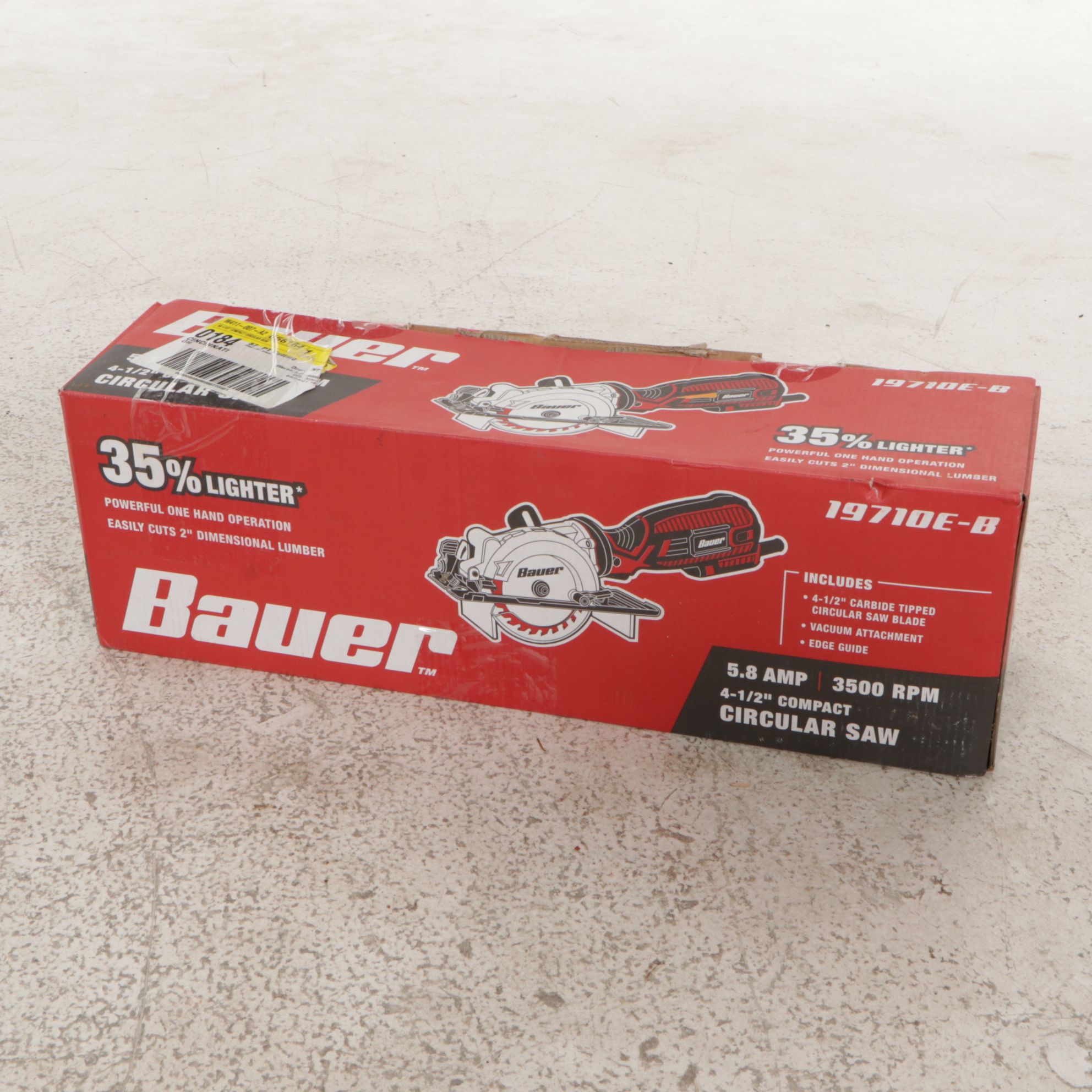 Bauer 5.8 Amp Compact Circular Saw and Poulan Wild Thing Chainsaw