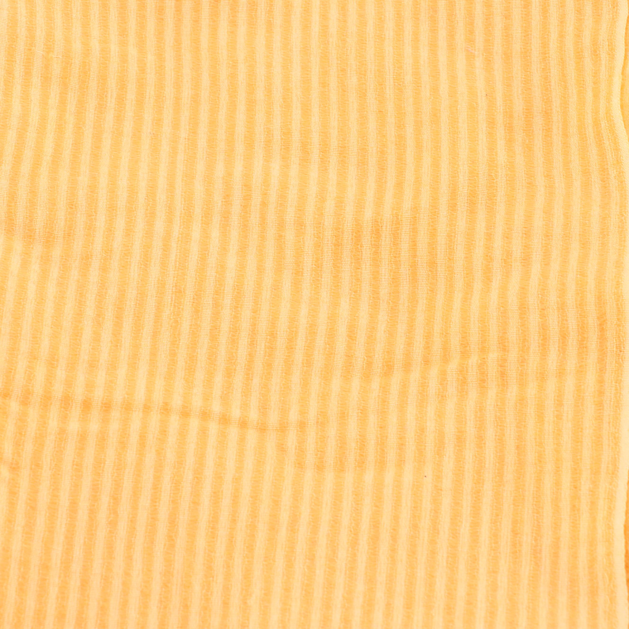 Bergdorf Goodman Brown Leather Belt with Striped and Paisley Printed Scarves