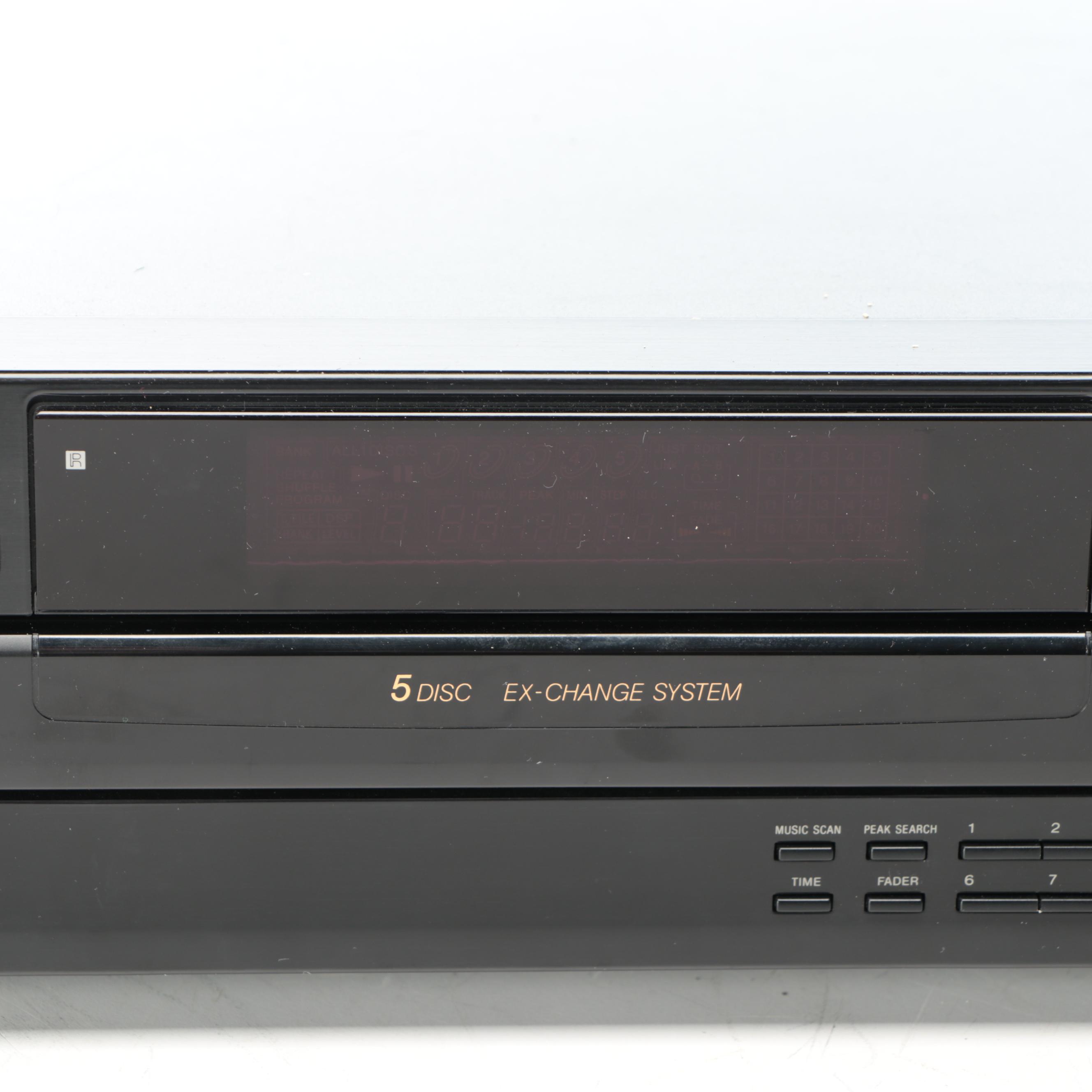 Sony CDP-C345 5-Disc Compact Disc Player