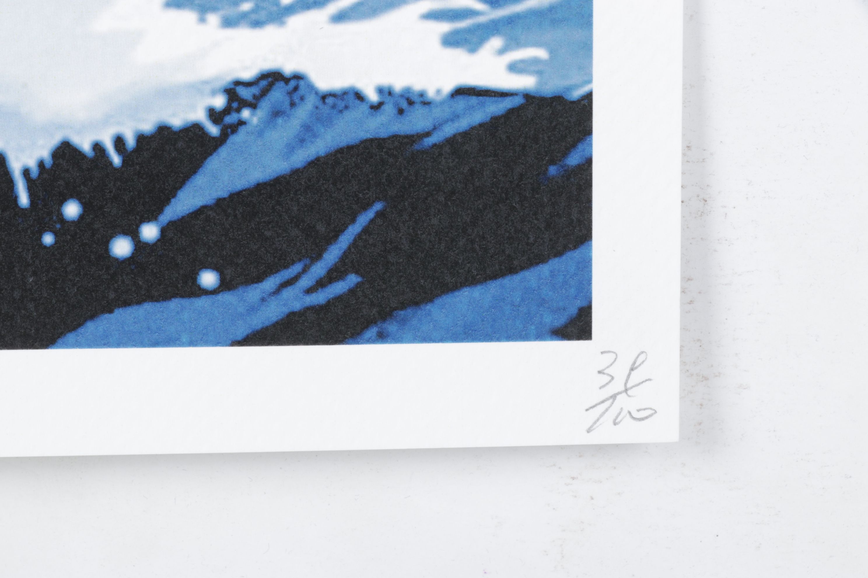 Death NYC Pop Art Digital Graphic Print Featuring Louis Vuitton x Shark, 2025