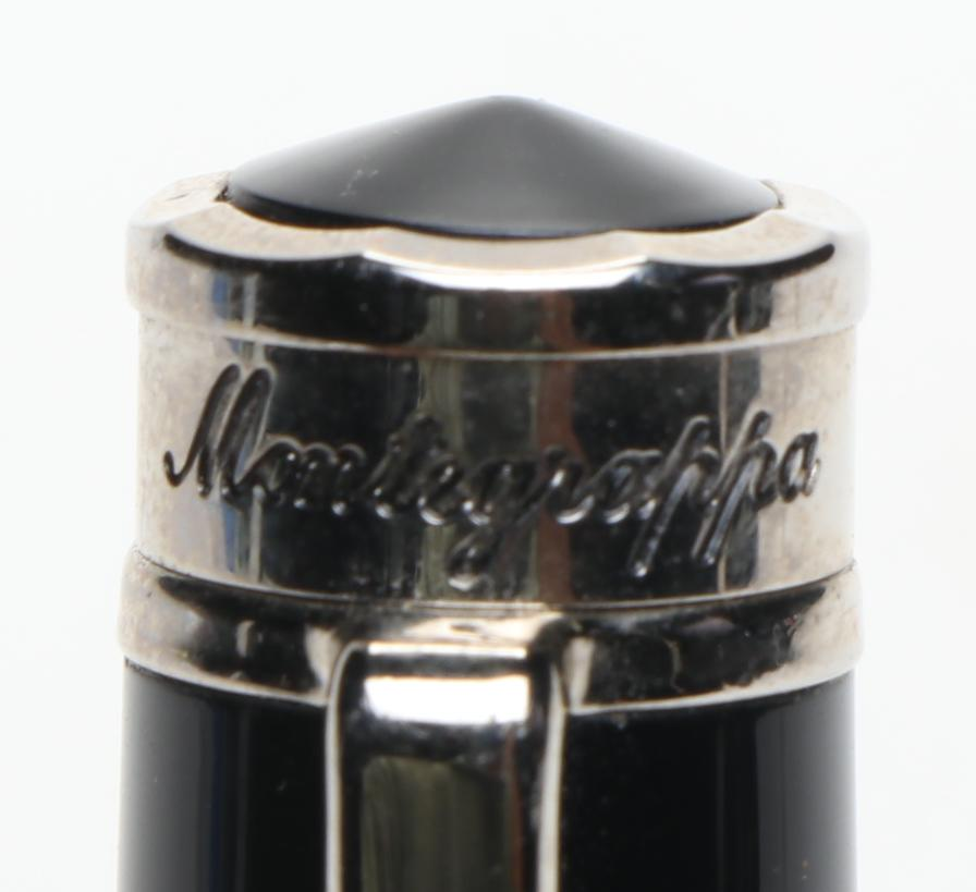 Montegrappa Black Resin Fountain Pen